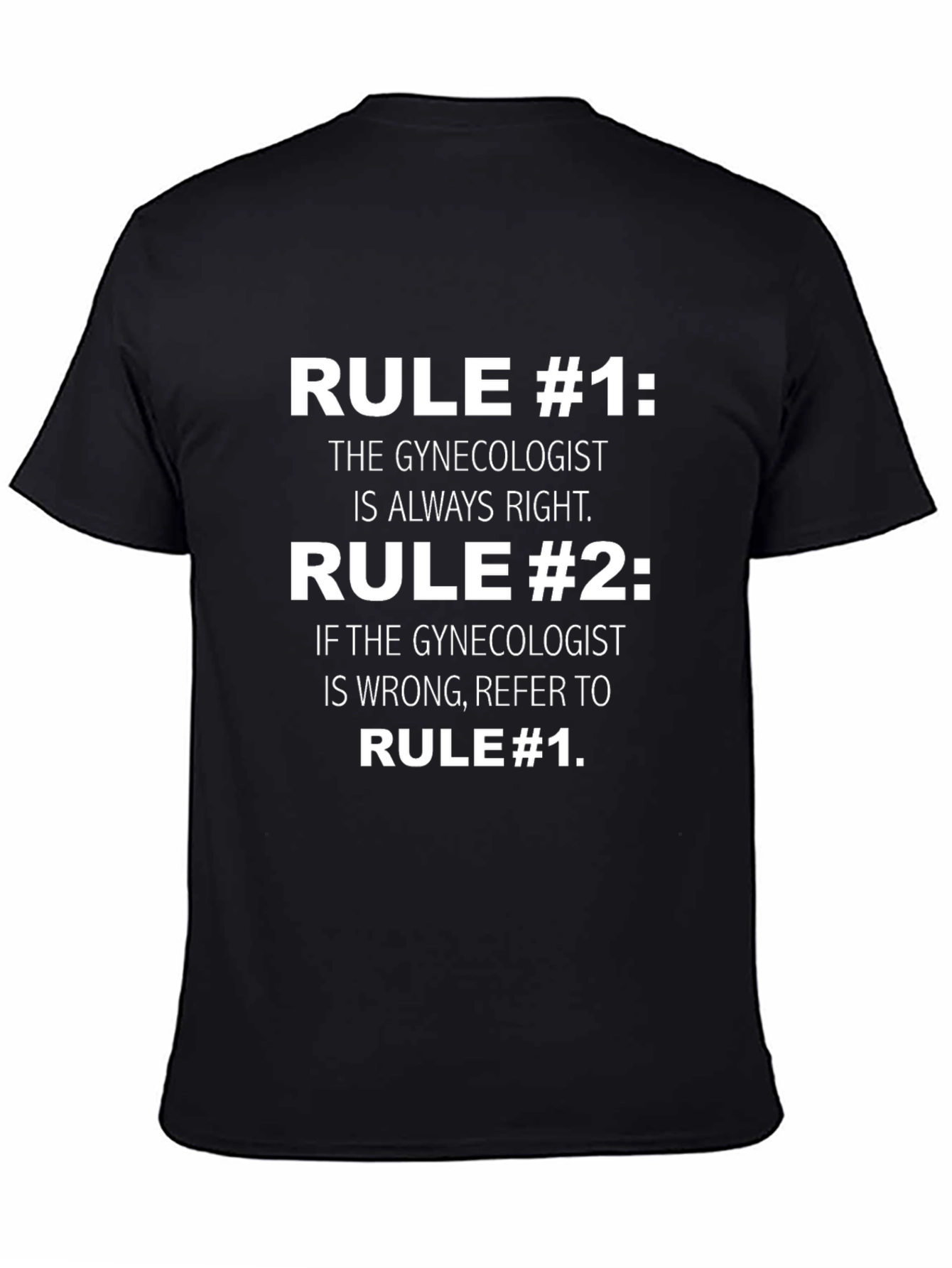 Gynecologist Rules Funny T-Shirt