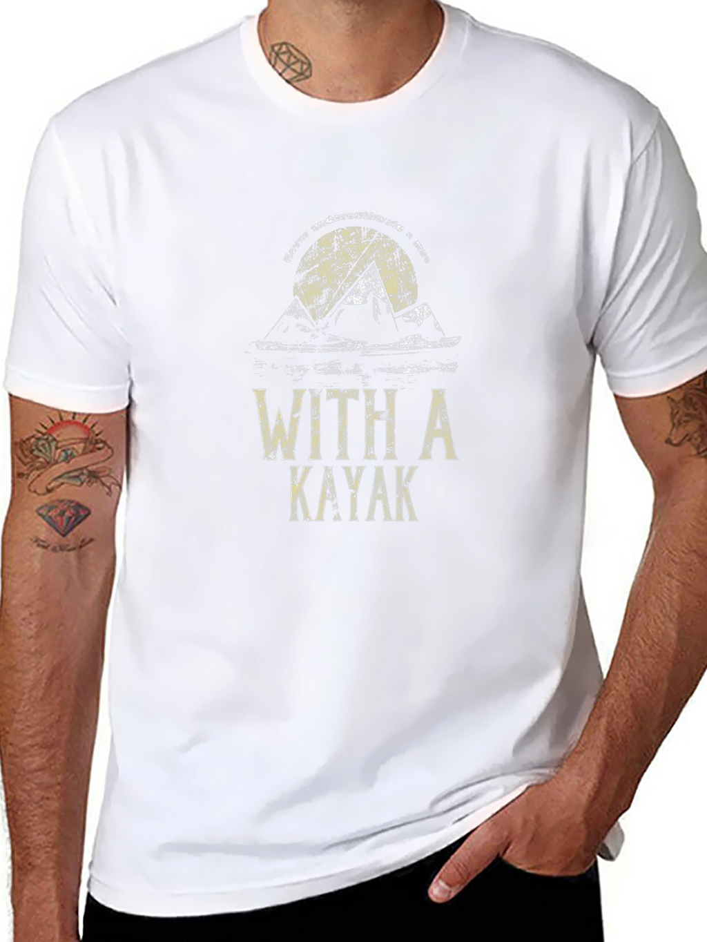 Kayak T-Shirt - Adventure Ready