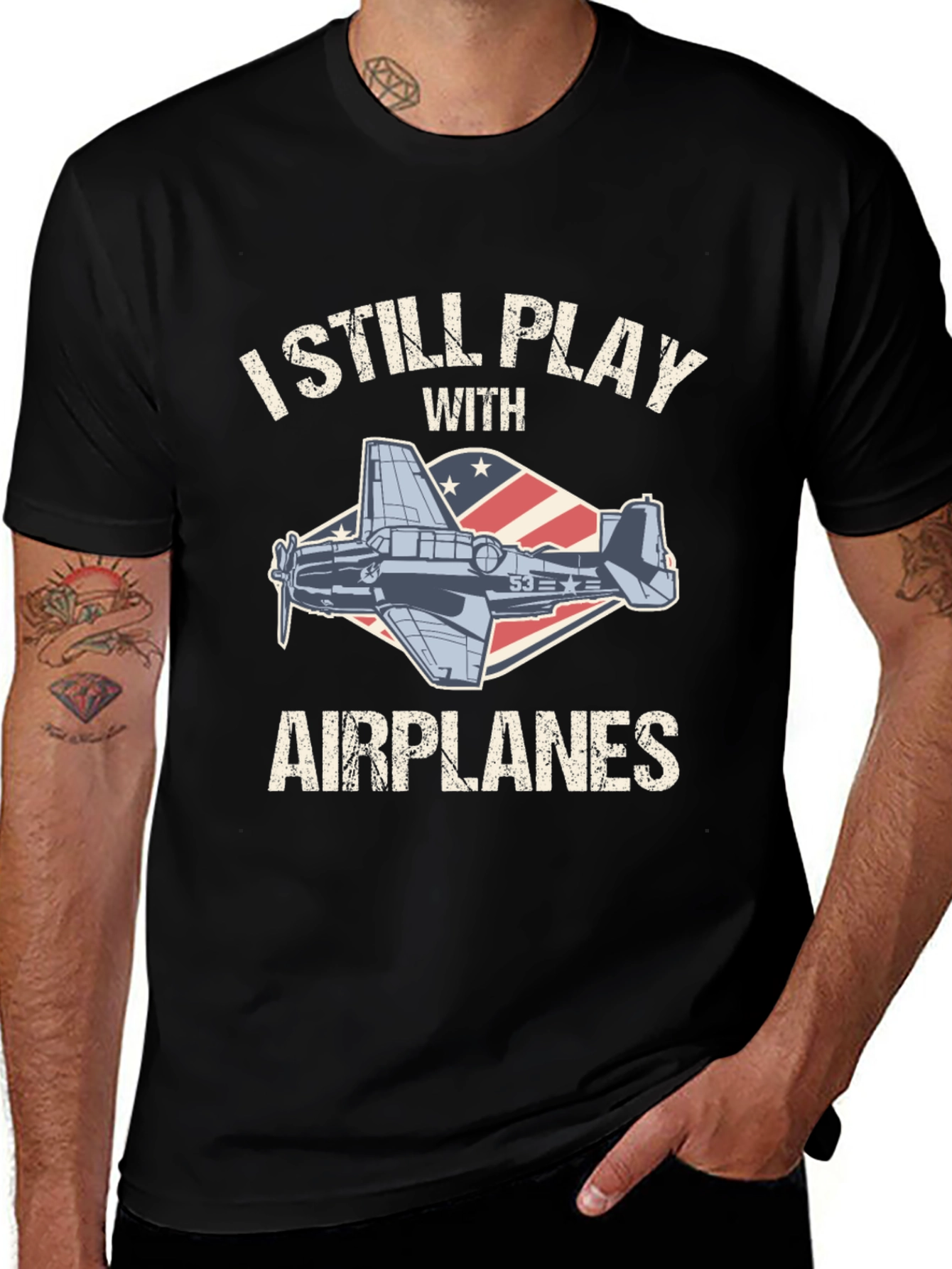 I Still Play with Airplanes T-Shirt