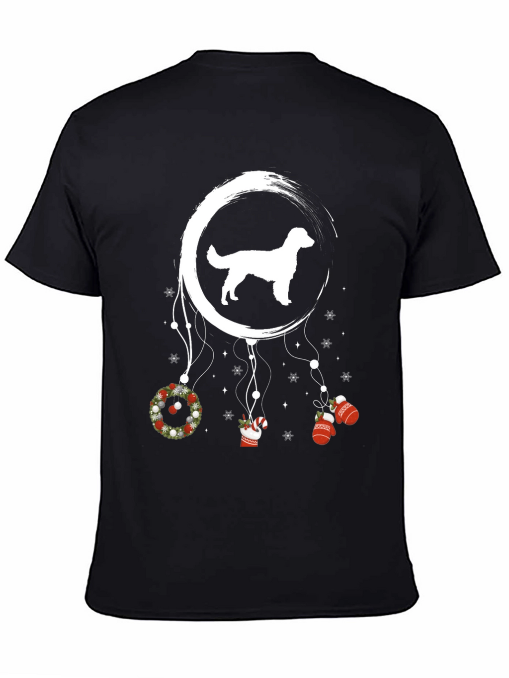 Christmas Dog Dream Catcher T-Shirt