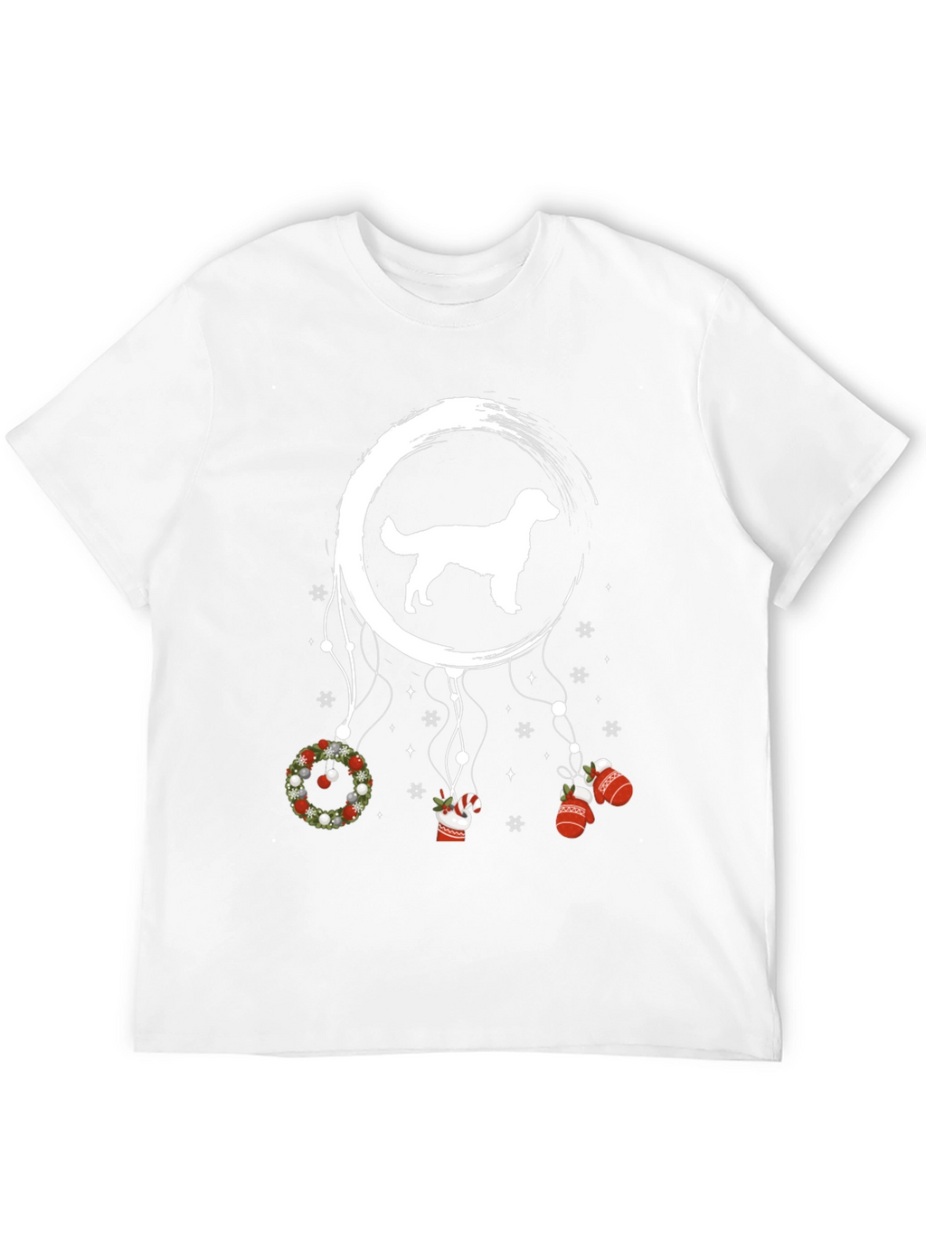 Christmas Dog Dream Catcher T-Shirt