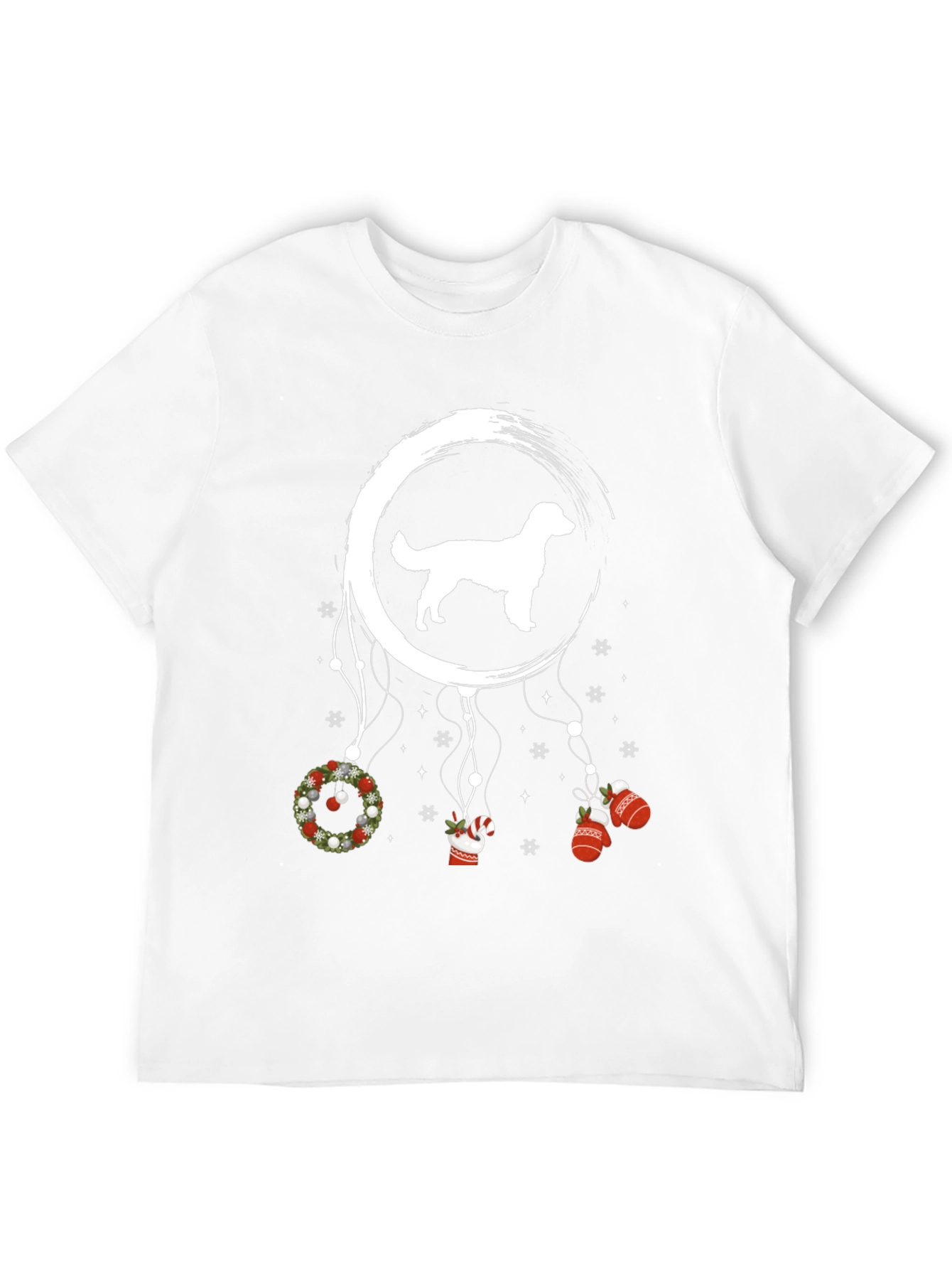 Christmas Dog Dream Catcher T-Shirt