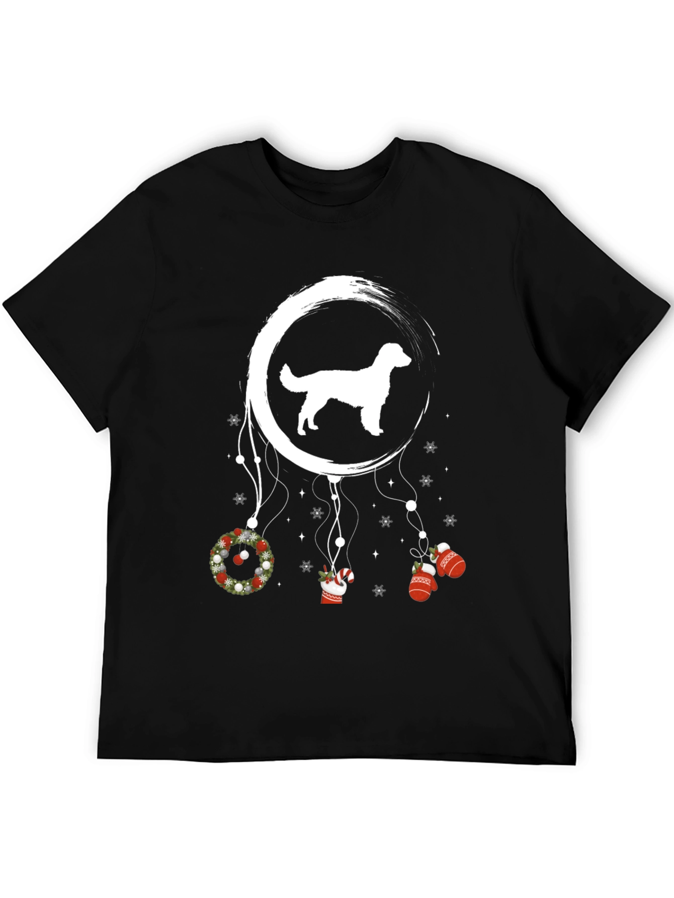 Christmas Dog Dream Catcher T-Shirt