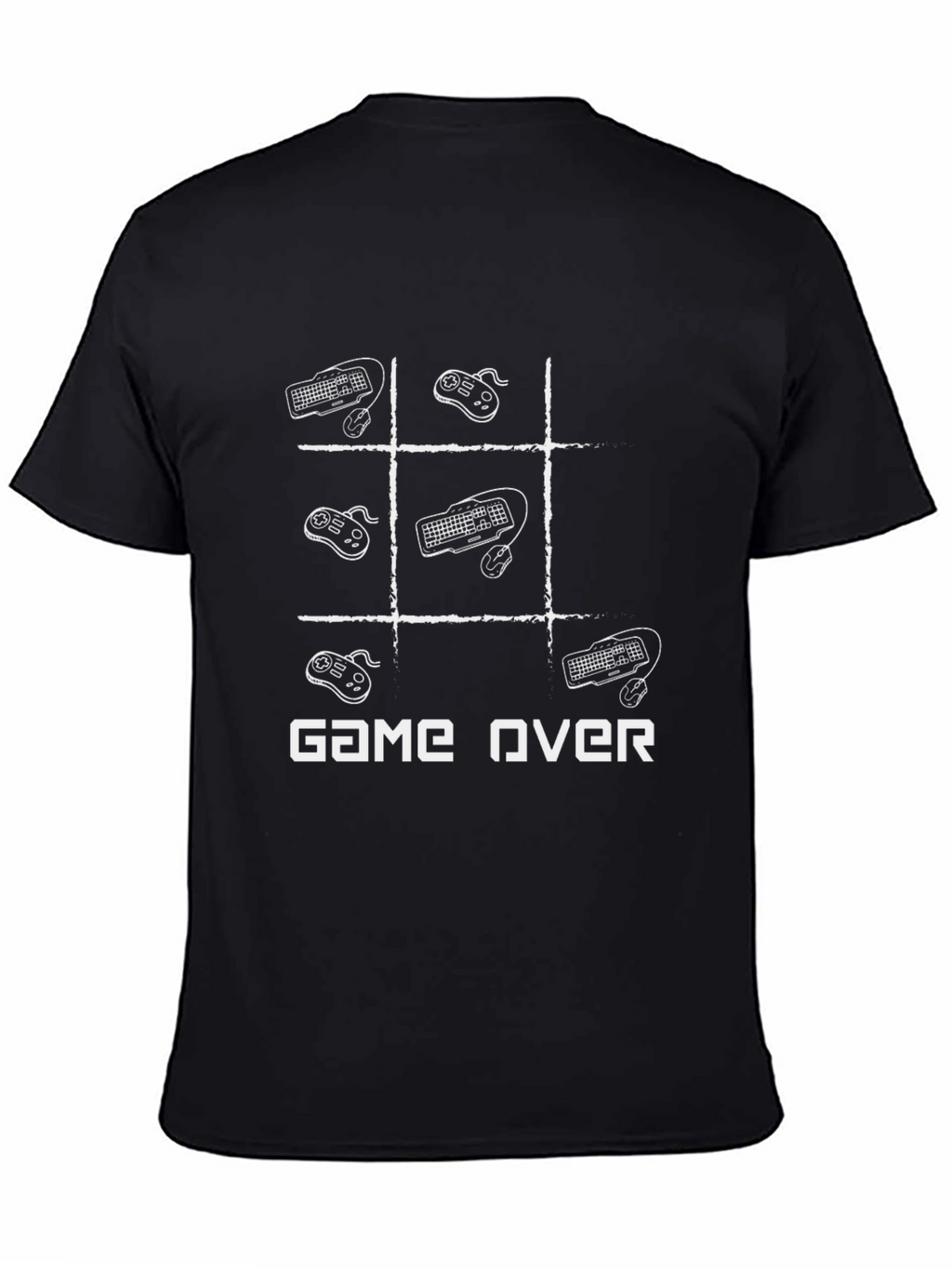 Game Over Gamer T-Shirt - Black