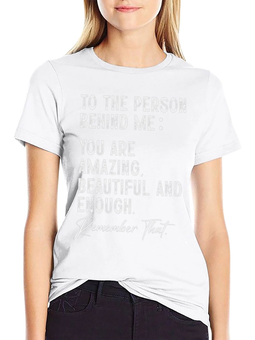Inspirational Message Tee: You are Amazing