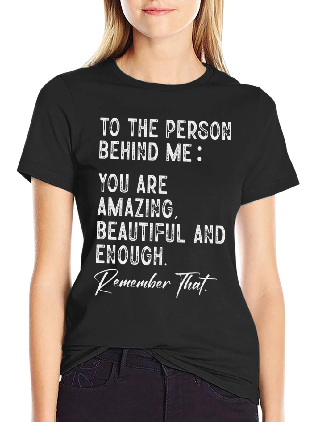 Inspirational Message Tee: You are Amazing