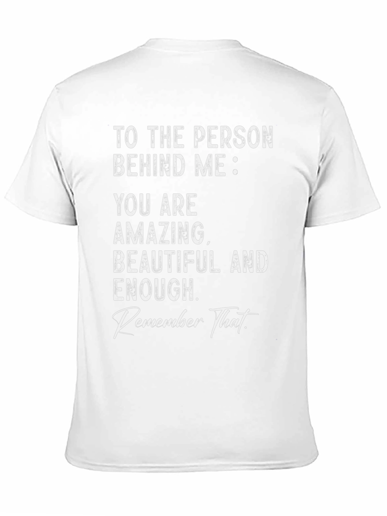 Inspirational Message Tee: You are Amazing