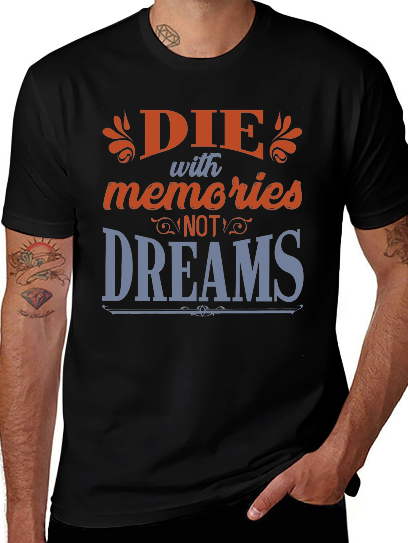 Die with Memories Graphic Tee - Soft Cotton Blend