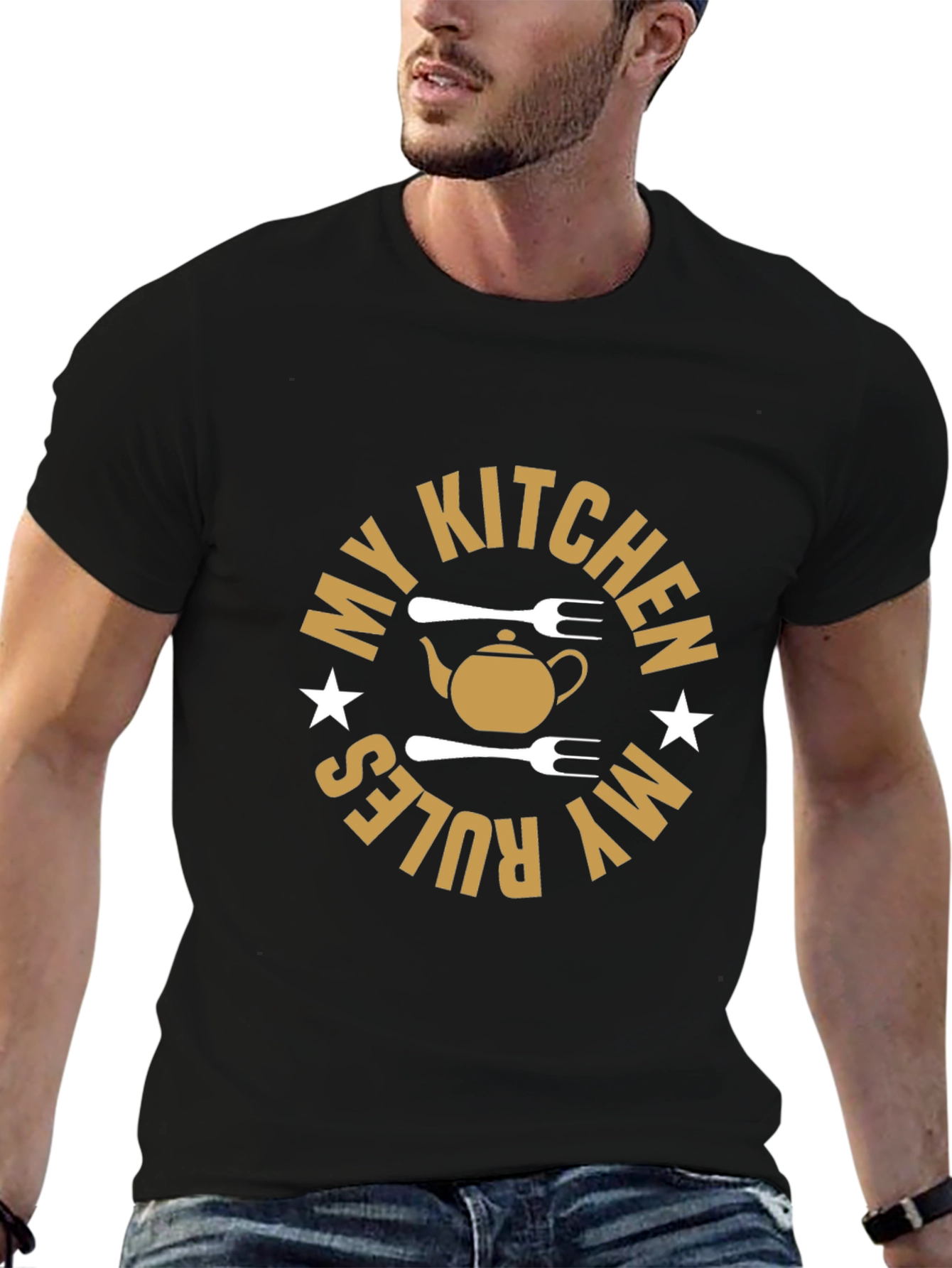 My Kitchen My Rules Funny Cook T-Shirt