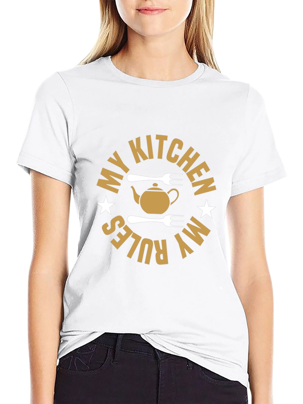 My Kitchen My Rules Funny Cook T-Shirt