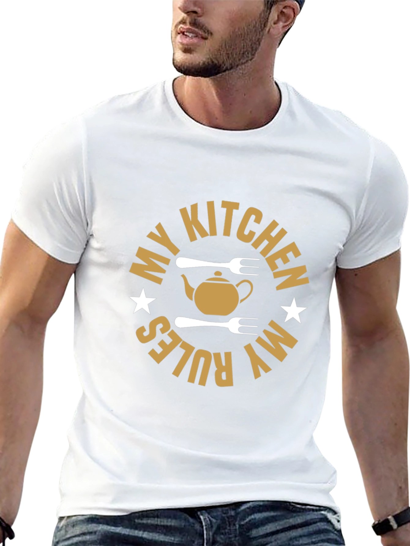 My Kitchen My Rules Funny Cook T-Shirt