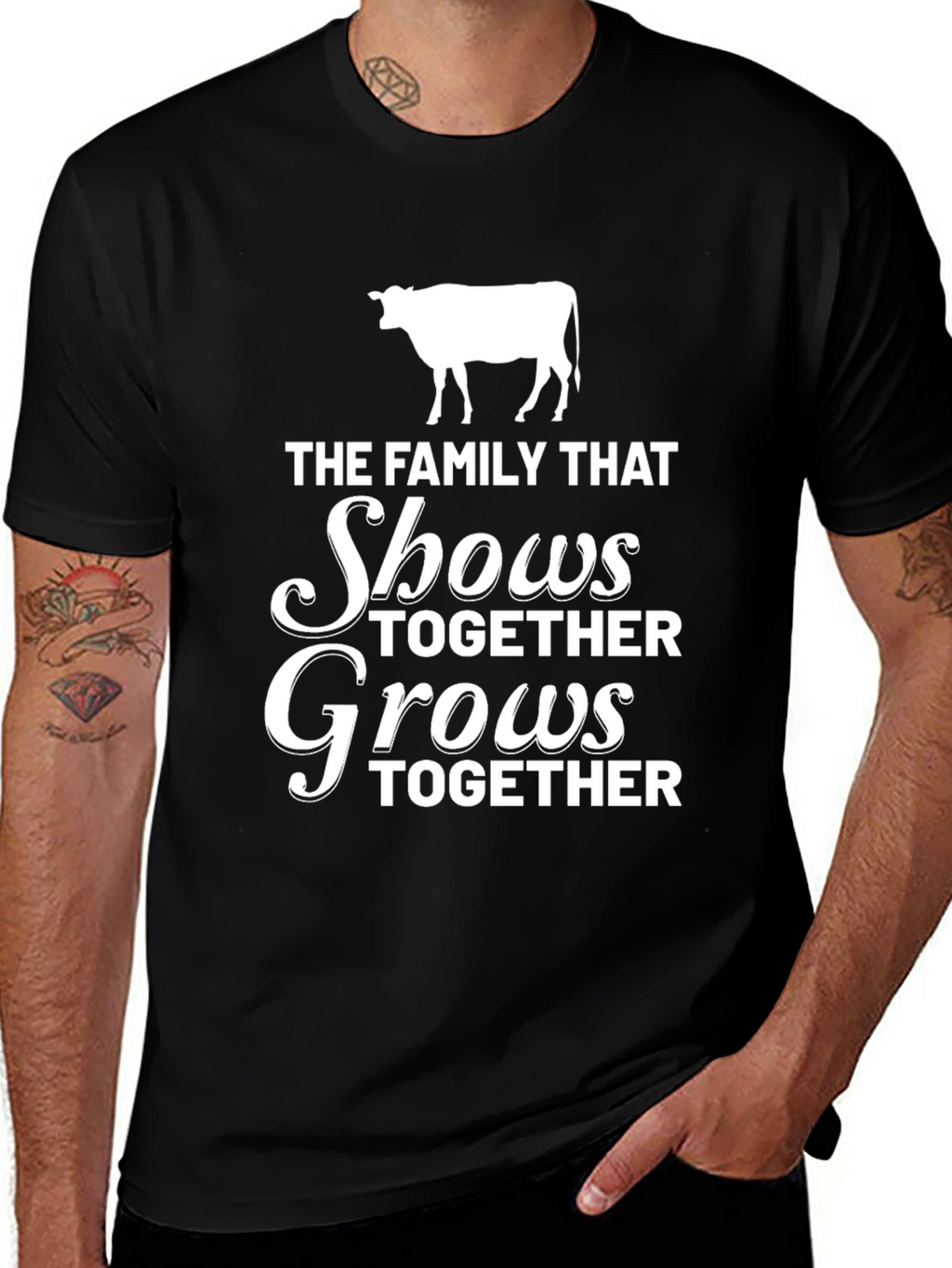 Family That Shows Together Grows Together T-Shirt