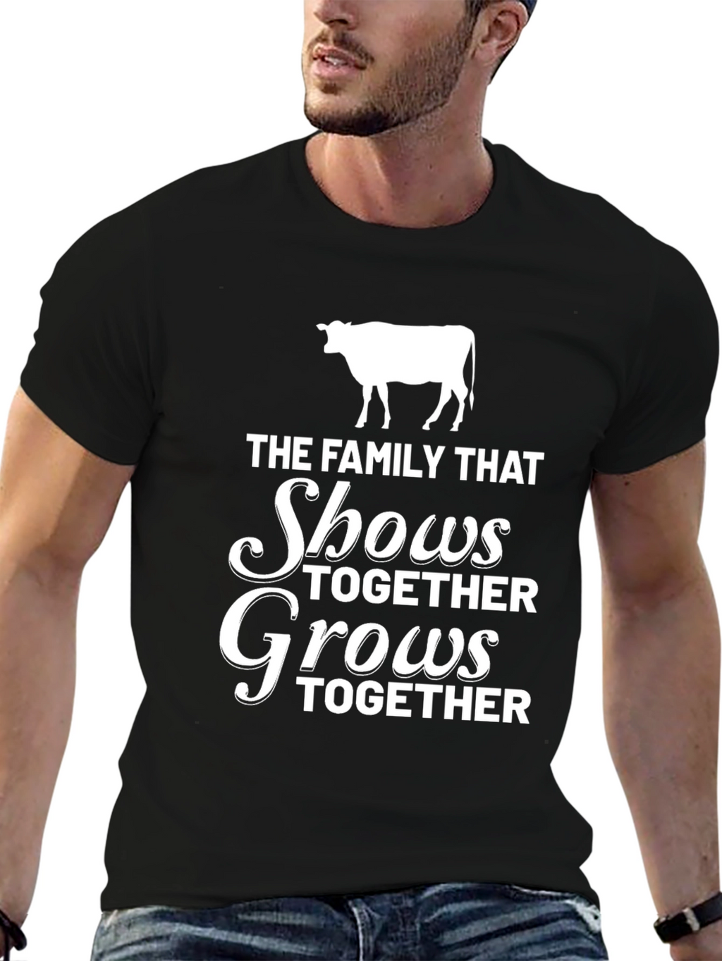 Family That Shows Together Grows Together T-Shirt