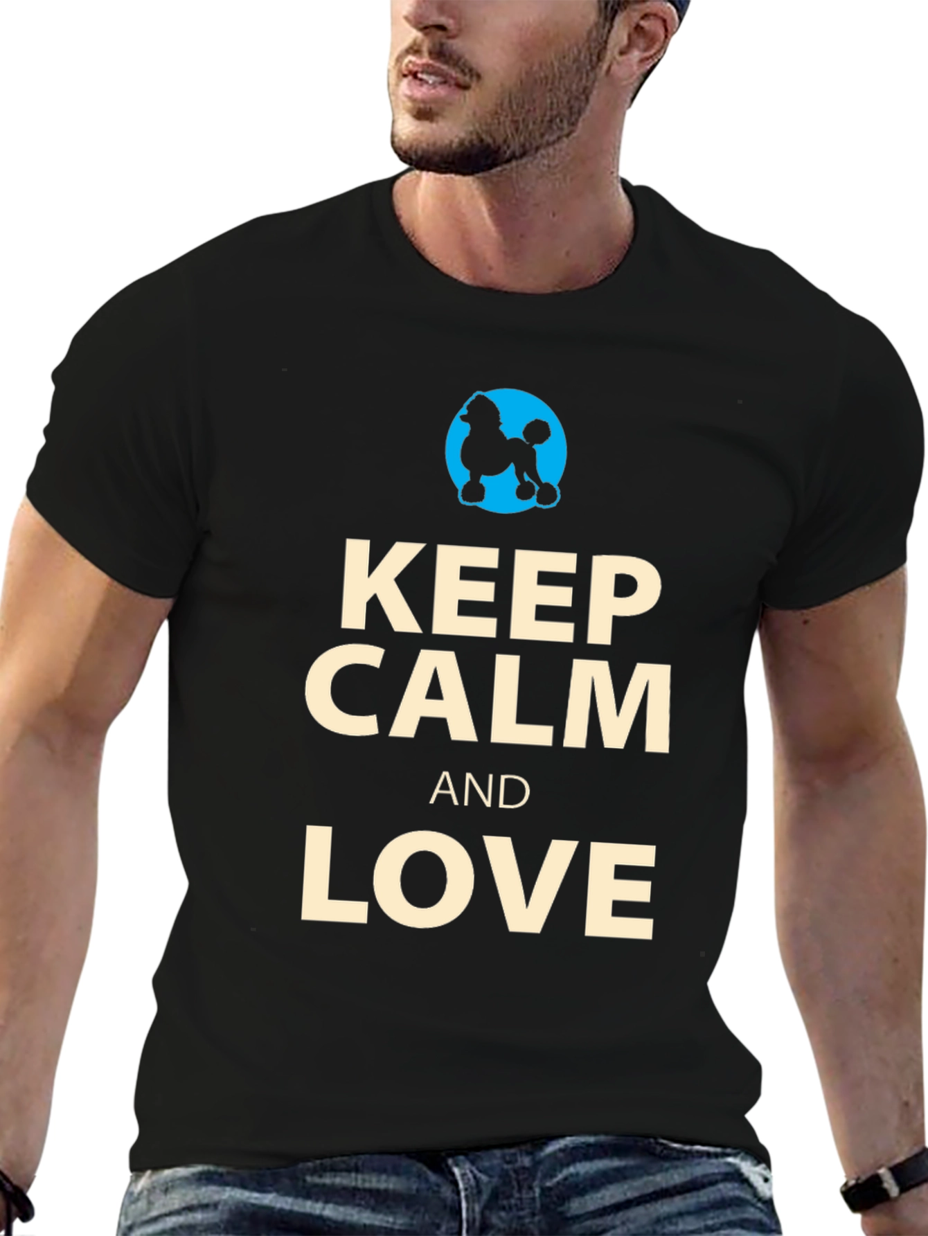Keep Calm and Love Poodles T-Shirt