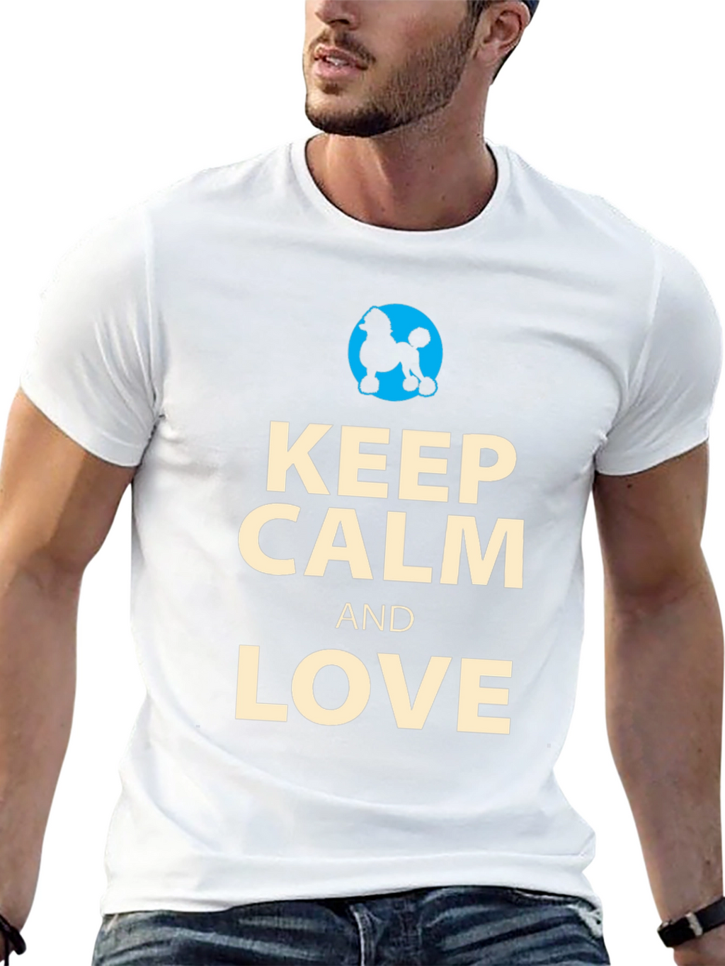 Keep Calm and Love Poodles T-Shirt