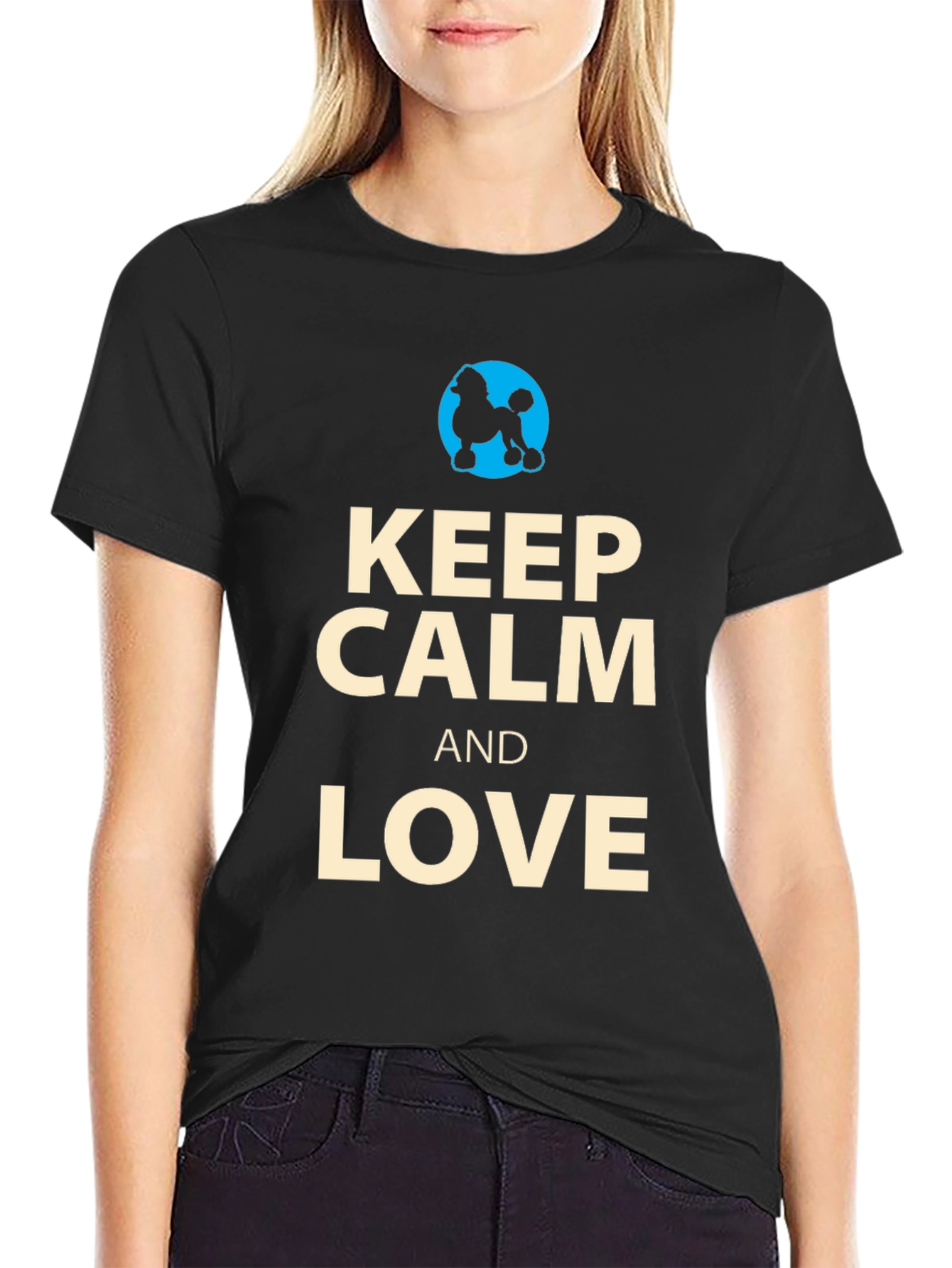 Keep Calm and Love Poodles T-Shirt