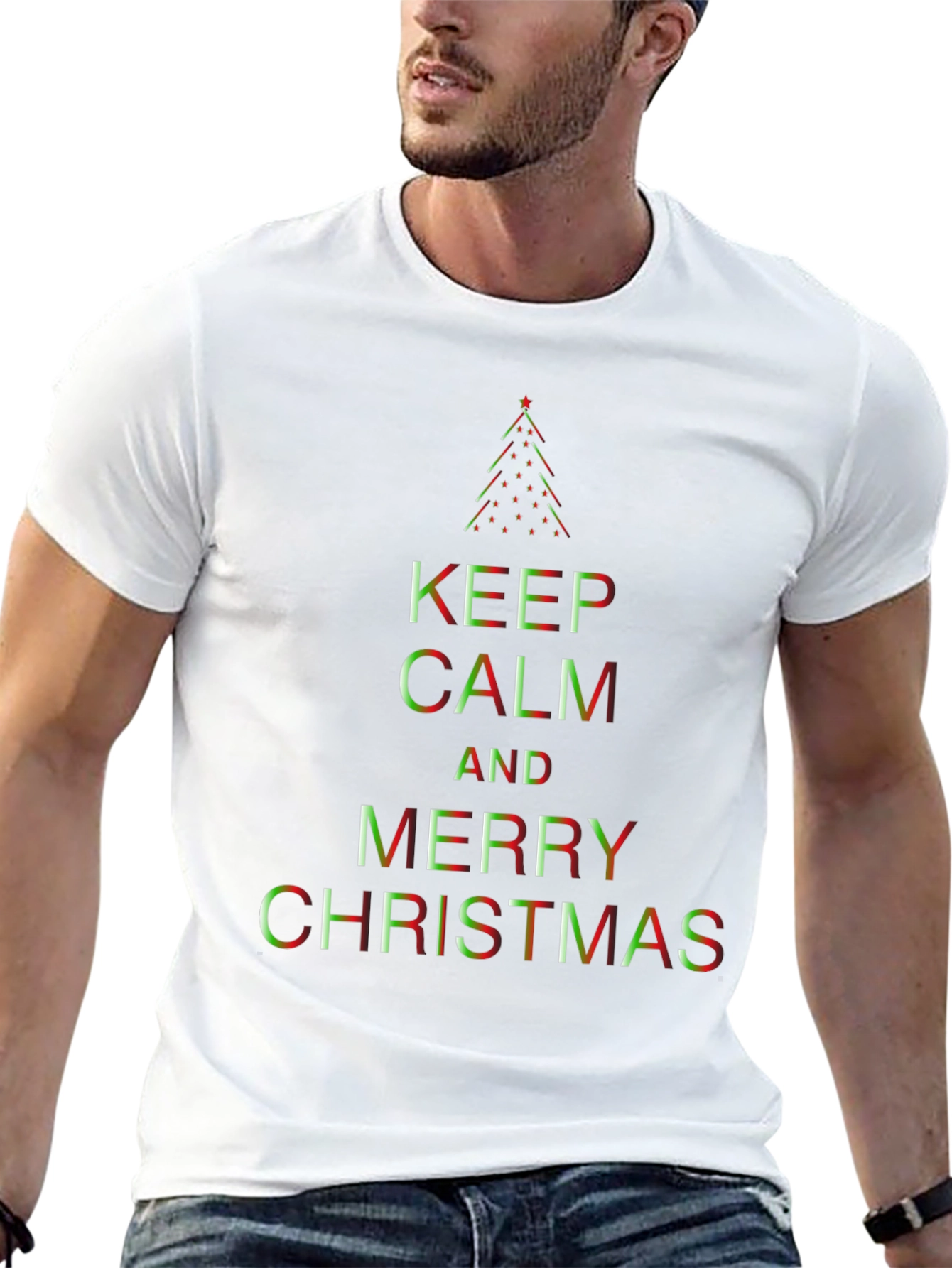 Keep Calm and Merry Christmas T-Shirt