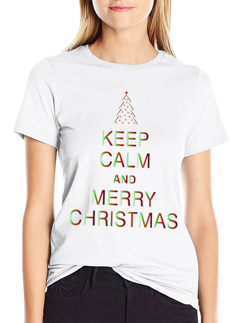 Keep Calm and Merry Christmas T-Shirt