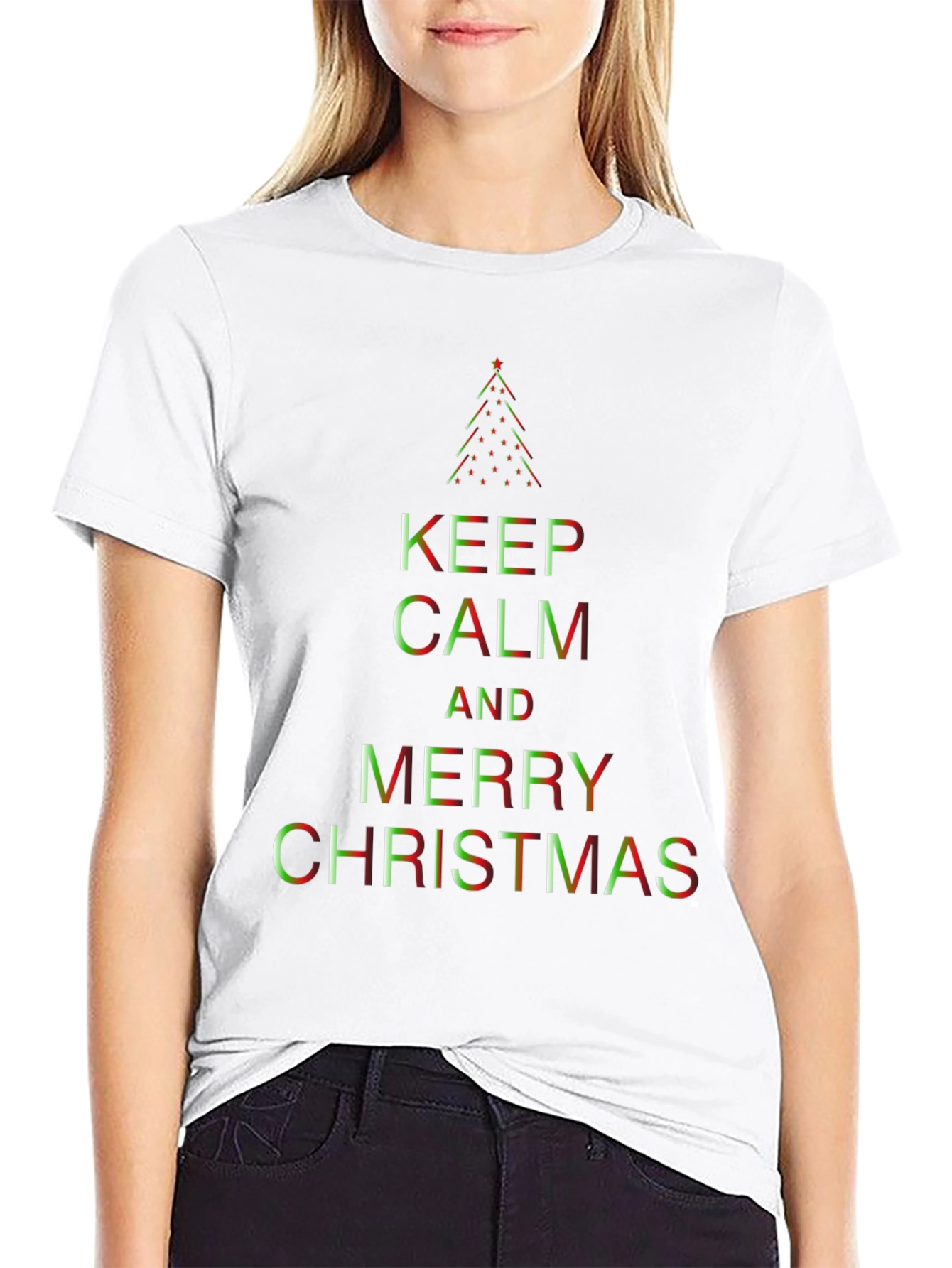 Keep Calm and Merry Christmas T-Shirt