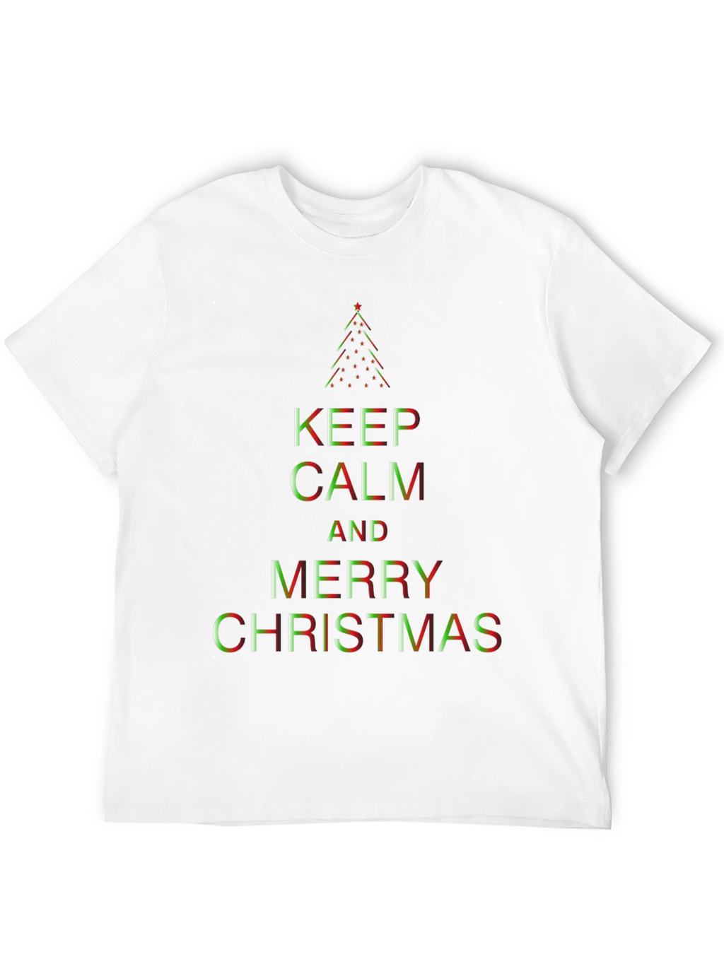 Keep Calm and Merry Christmas T-Shirt