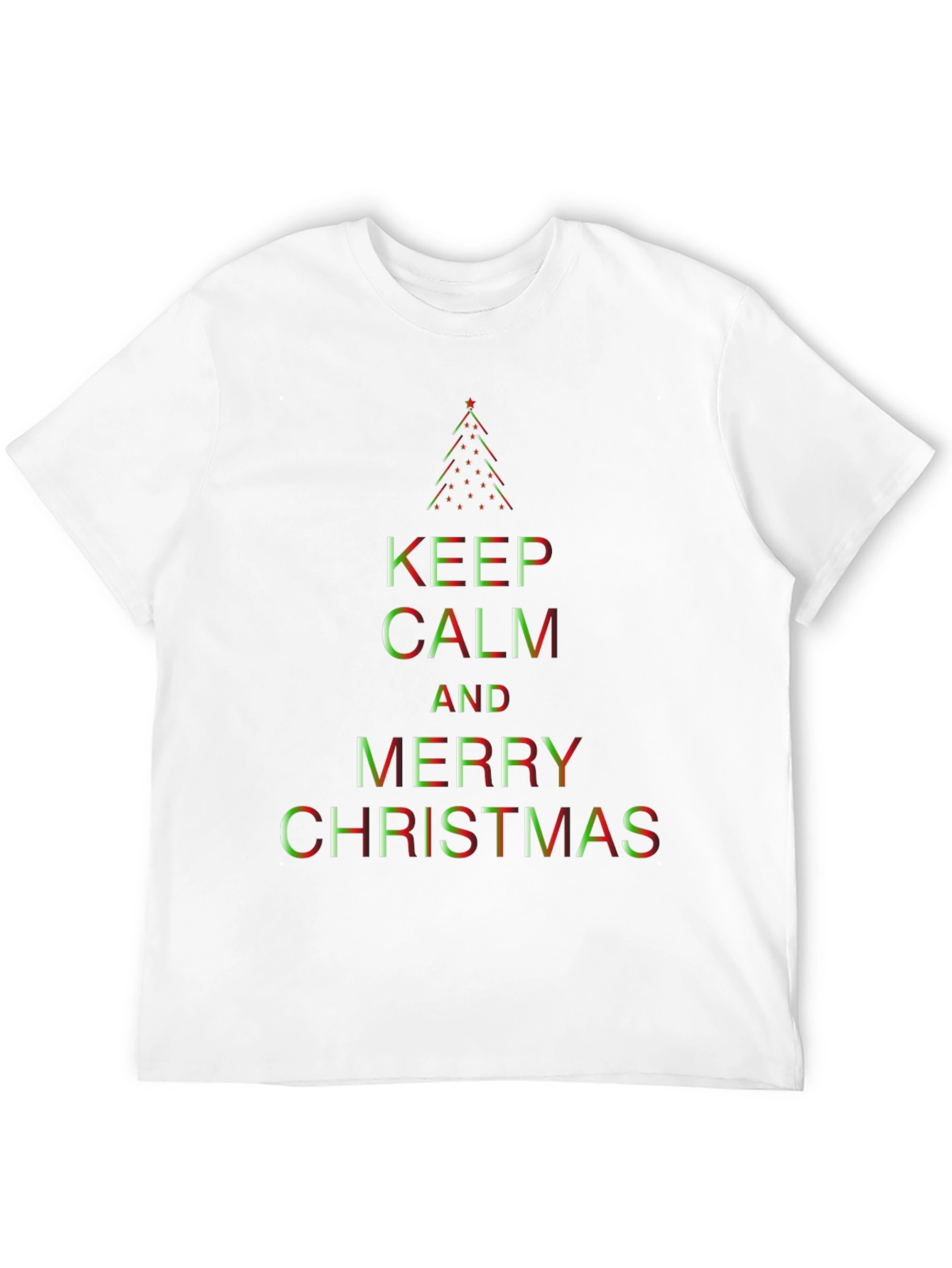 Keep Calm and Merry Christmas T-Shirt