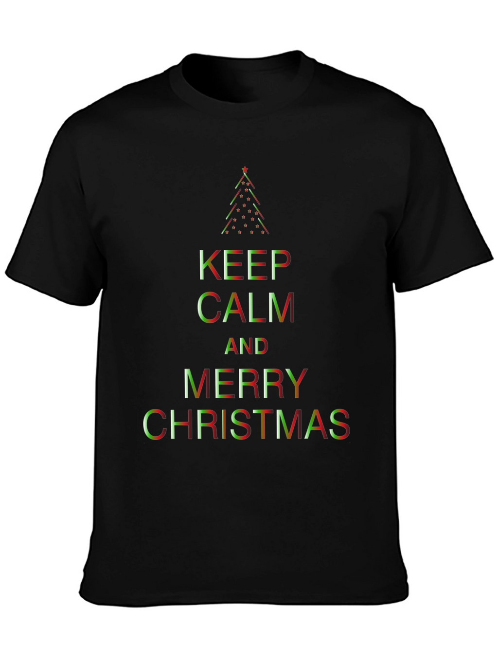 Keep Calm and Merry Christmas T-Shirt