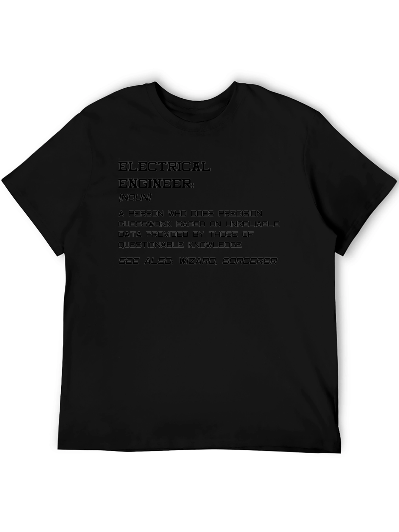 Electrical Engineer Definition T-Shirt - Wizard Sorcerer