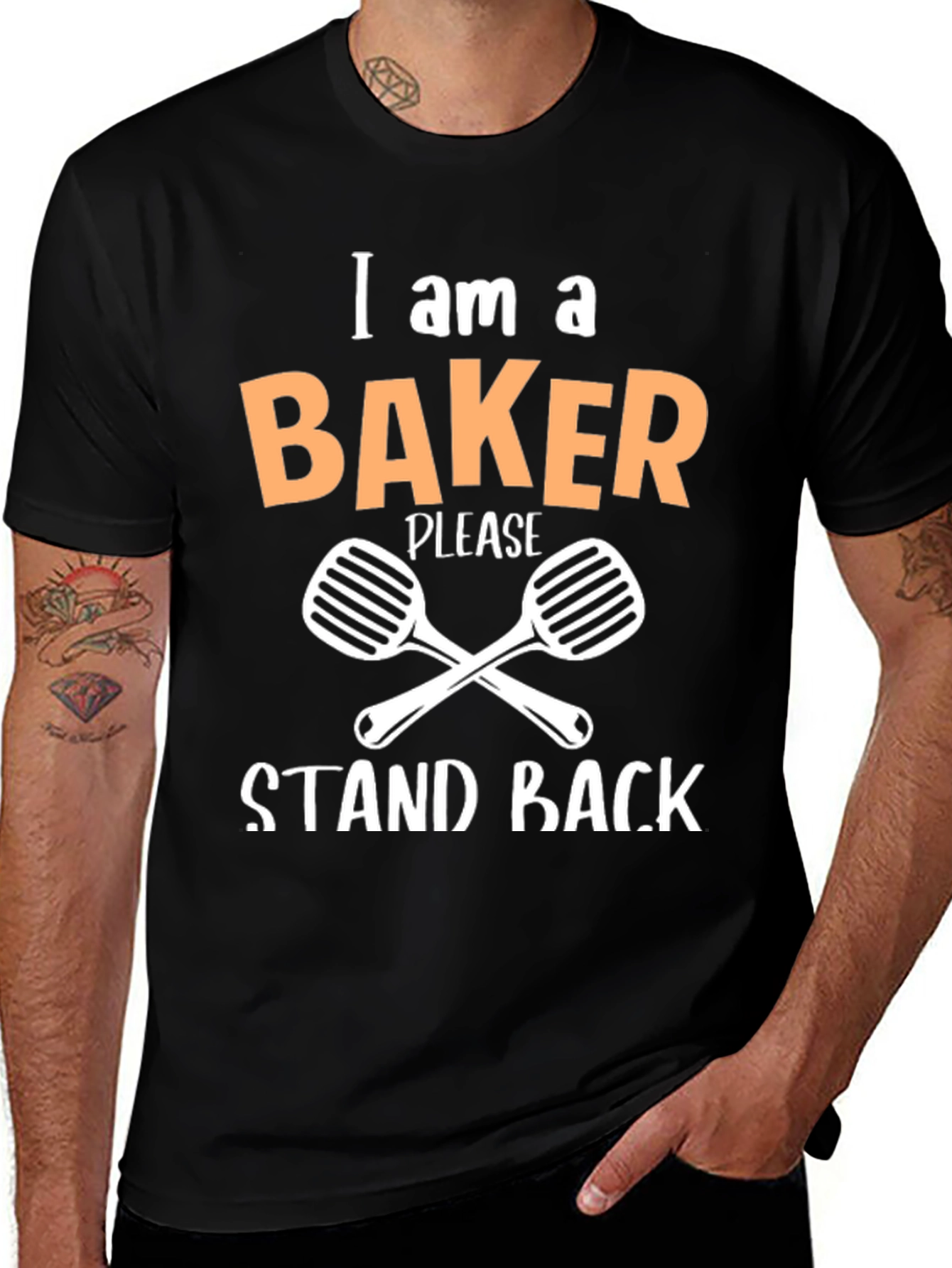 I am a Baker T-Shirt - Stand Back - Funny Baking Tee