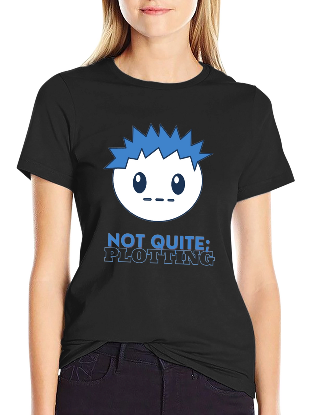 Not Quite Plotting Graphic T-Shirt