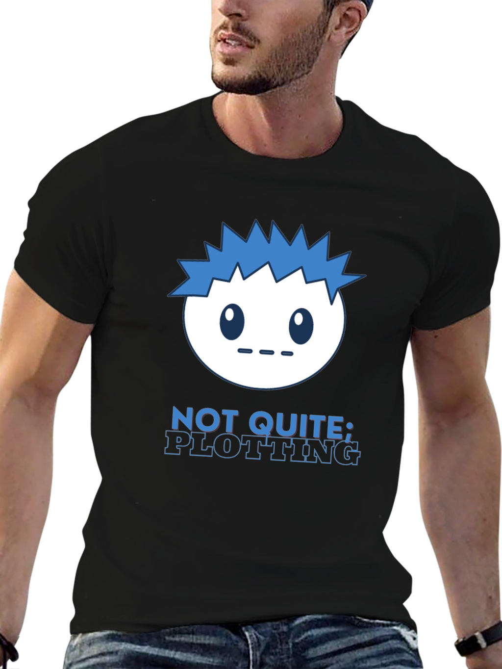 Not Quite Plotting Graphic T-Shirt