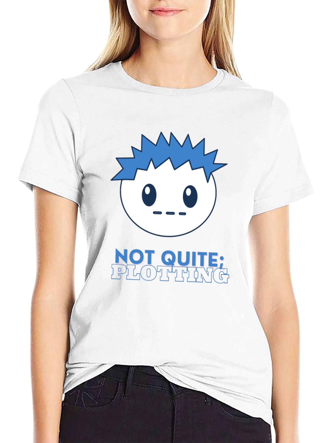 Not Quite Plotting Graphic T-Shirt