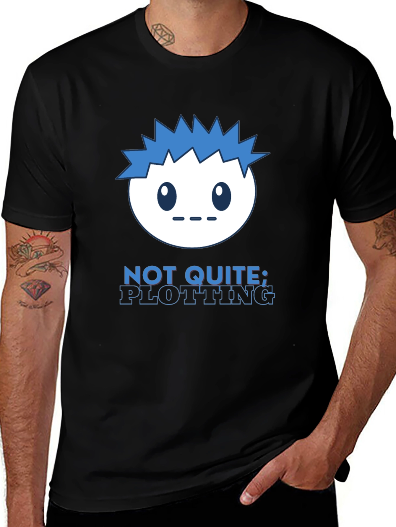 Not Quite Plotting Graphic T-Shirt