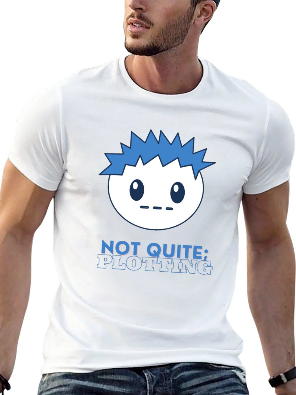 Not Quite Plotting Graphic T-Shirt