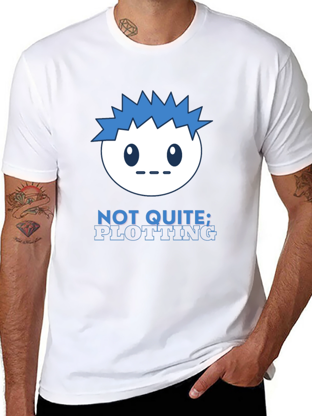 Not Quite Plotting Graphic T-Shirt