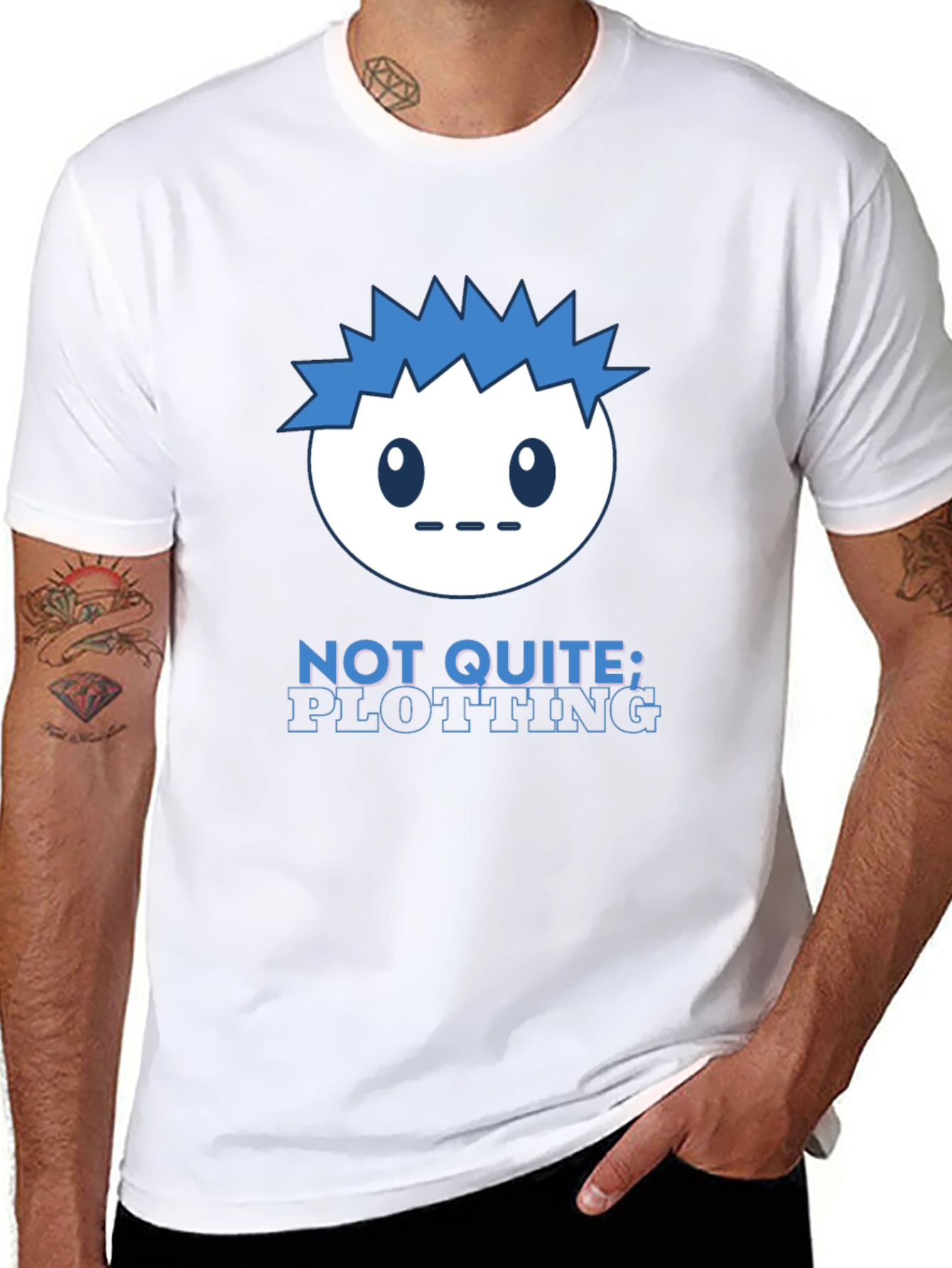 Not Quite Plotting Graphic T-Shirt