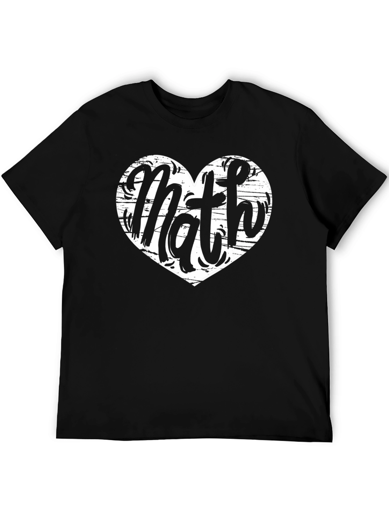 Math Heart T-Shirt - Love for Mathematics