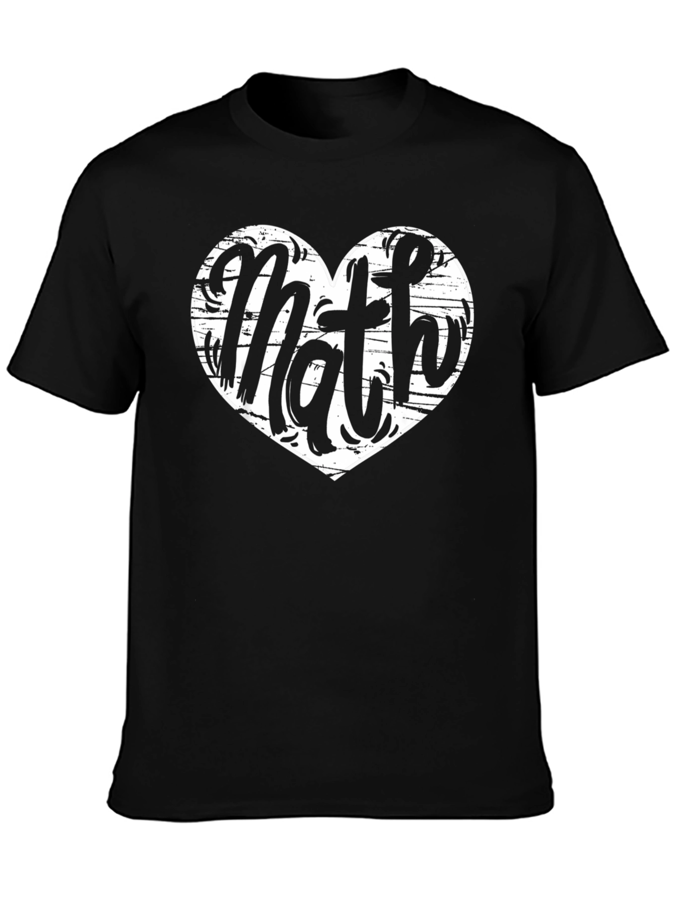 Math Heart T-Shirt - Love for Mathematics