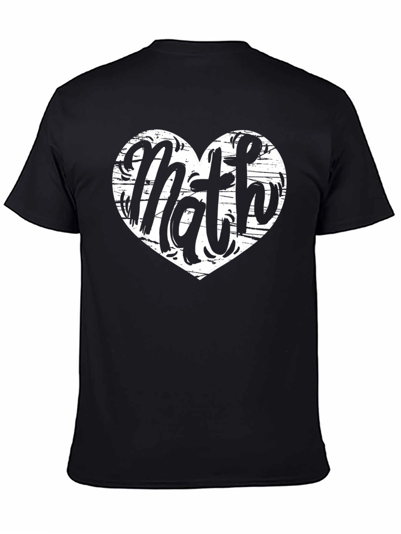 Math Heart T-Shirt - Love for Mathematics