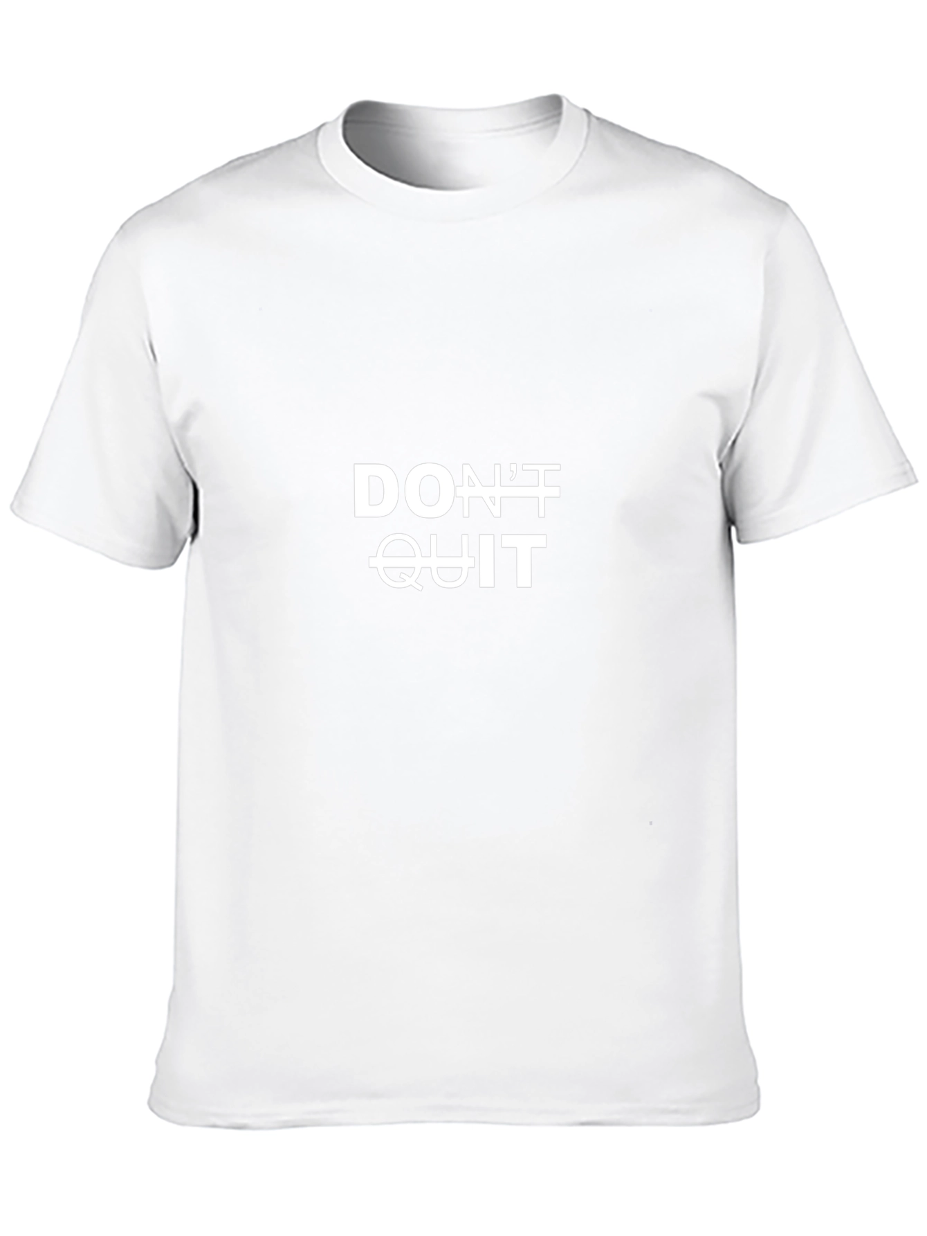 Motivational Dont Quit T-Shirt