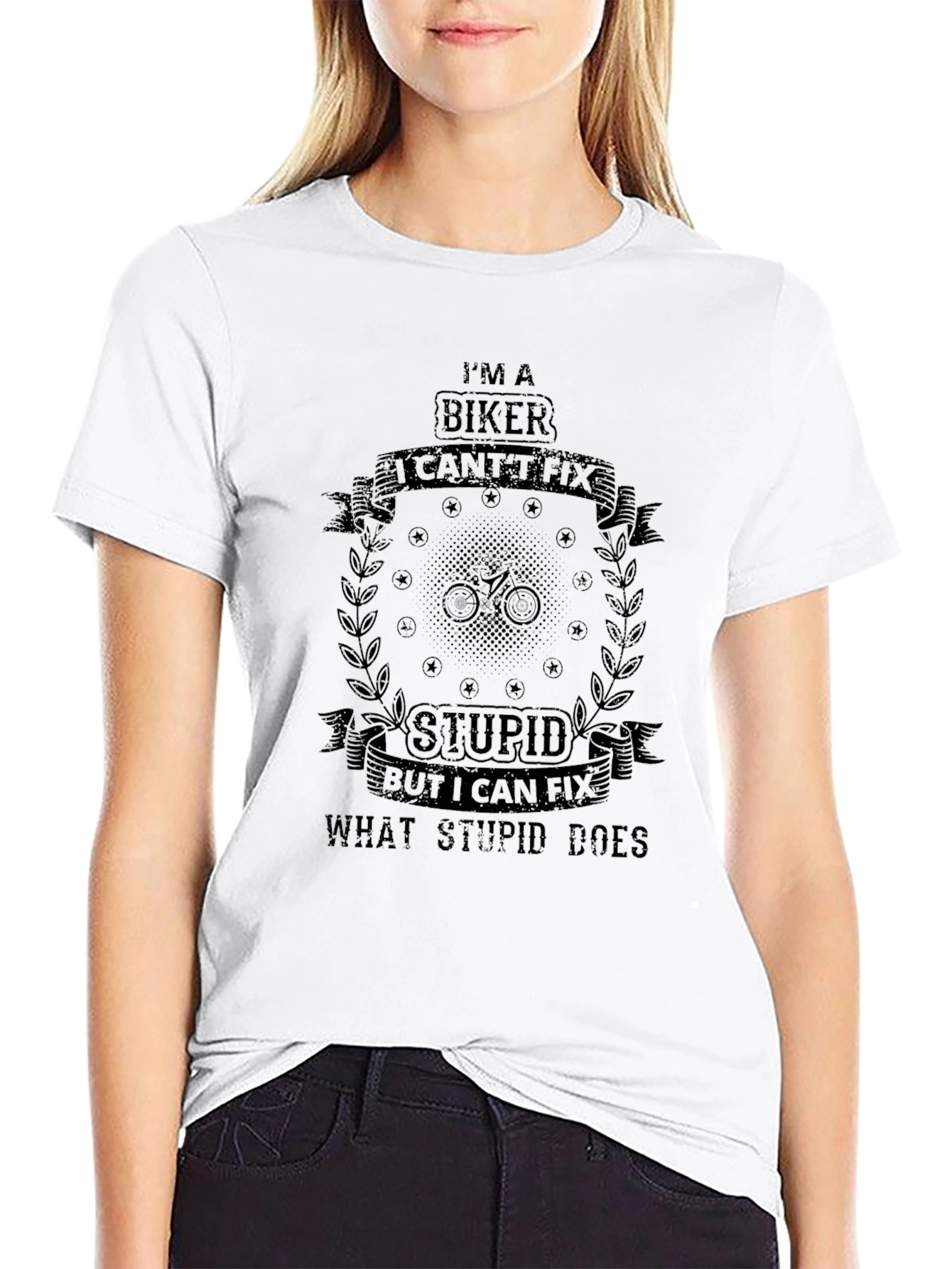 Im A Biker Funny Graphic Tee