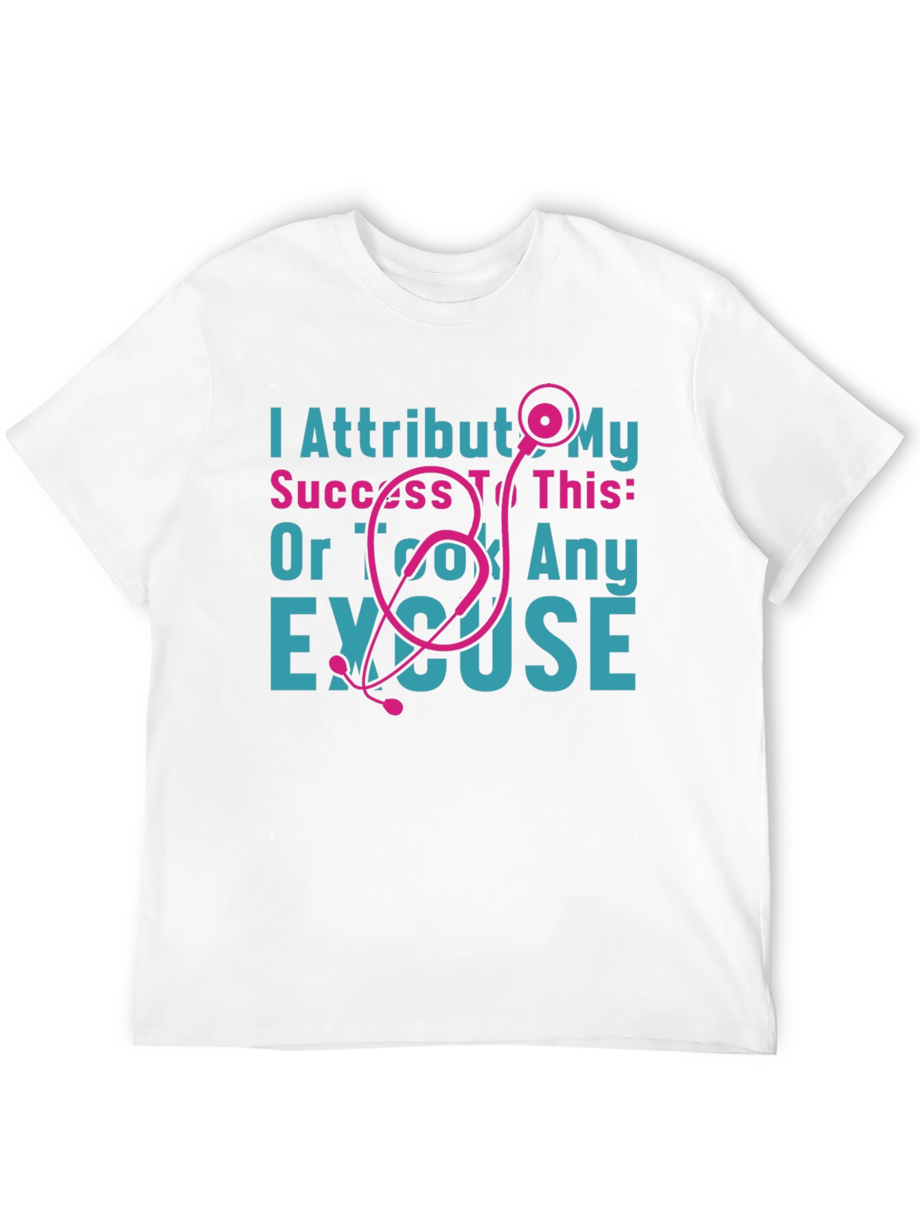 I Attribut My Success Stethoscope Tee