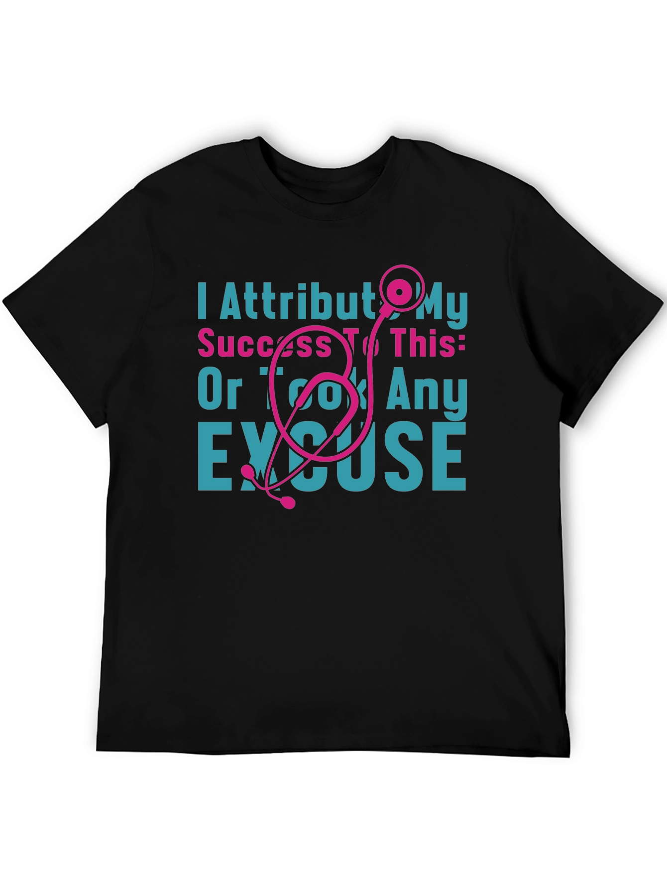 I Attribut My Success Stethoscope Tee