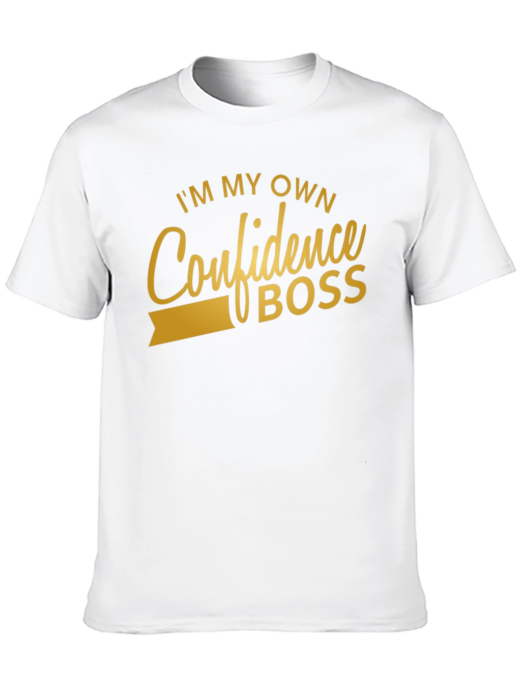 Confidence Boss Black T-Shirt