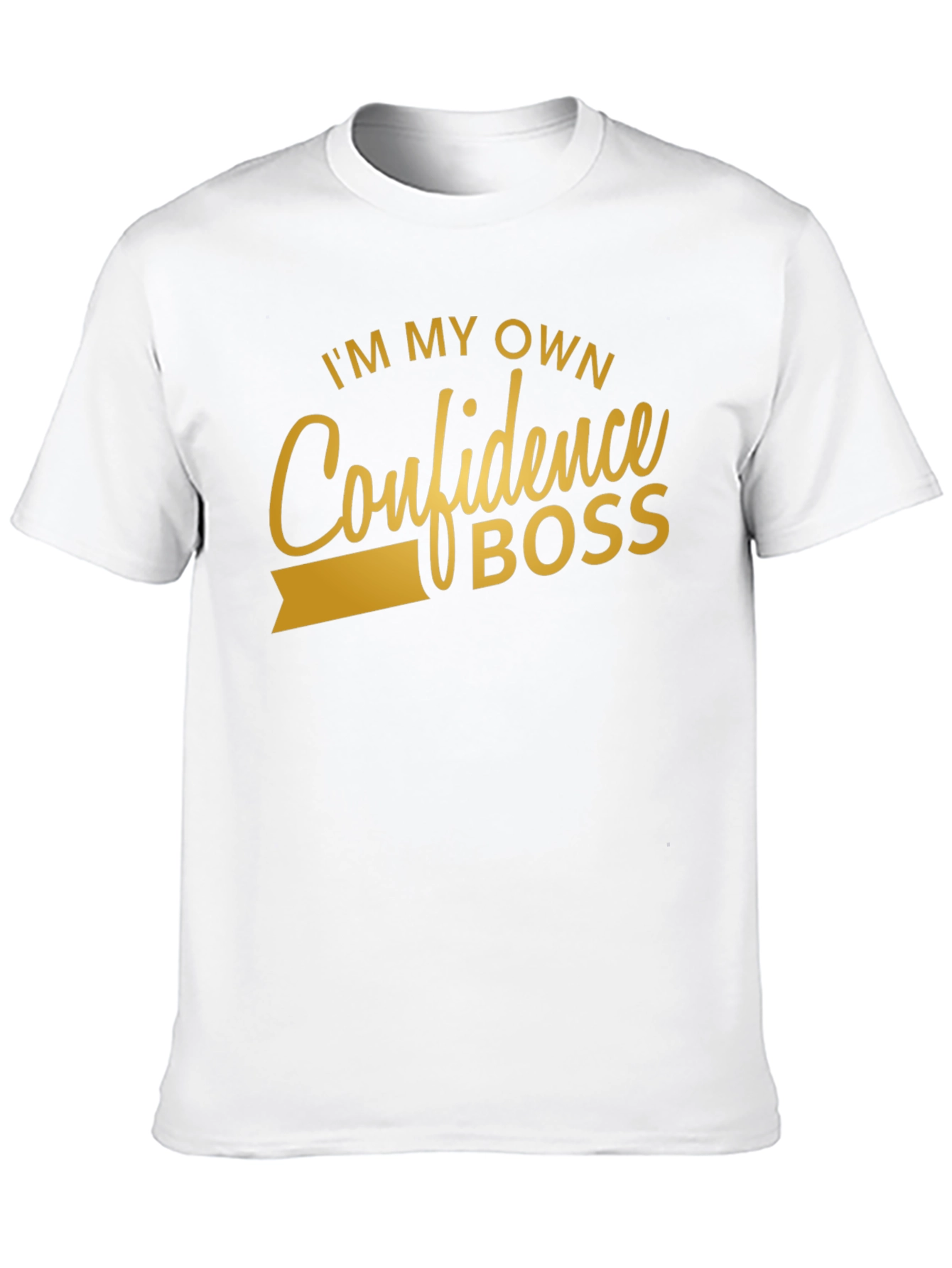 Confidence Boss Black T-Shirt