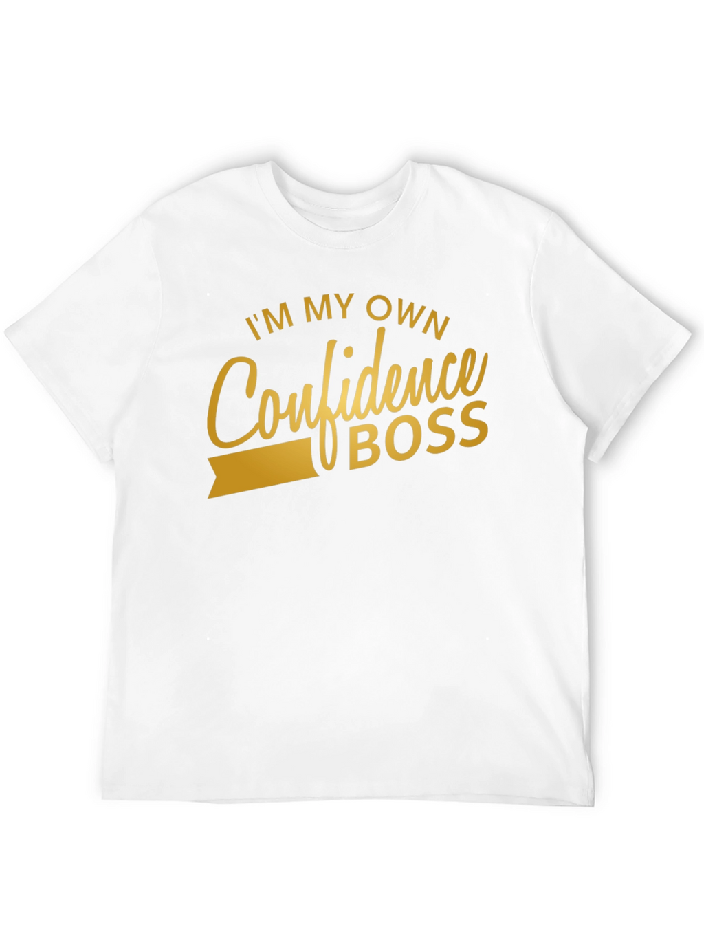 Confidence Boss Black T-Shirt