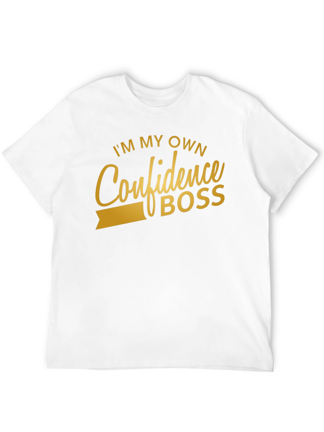 Confidence Boss Black T-Shirt