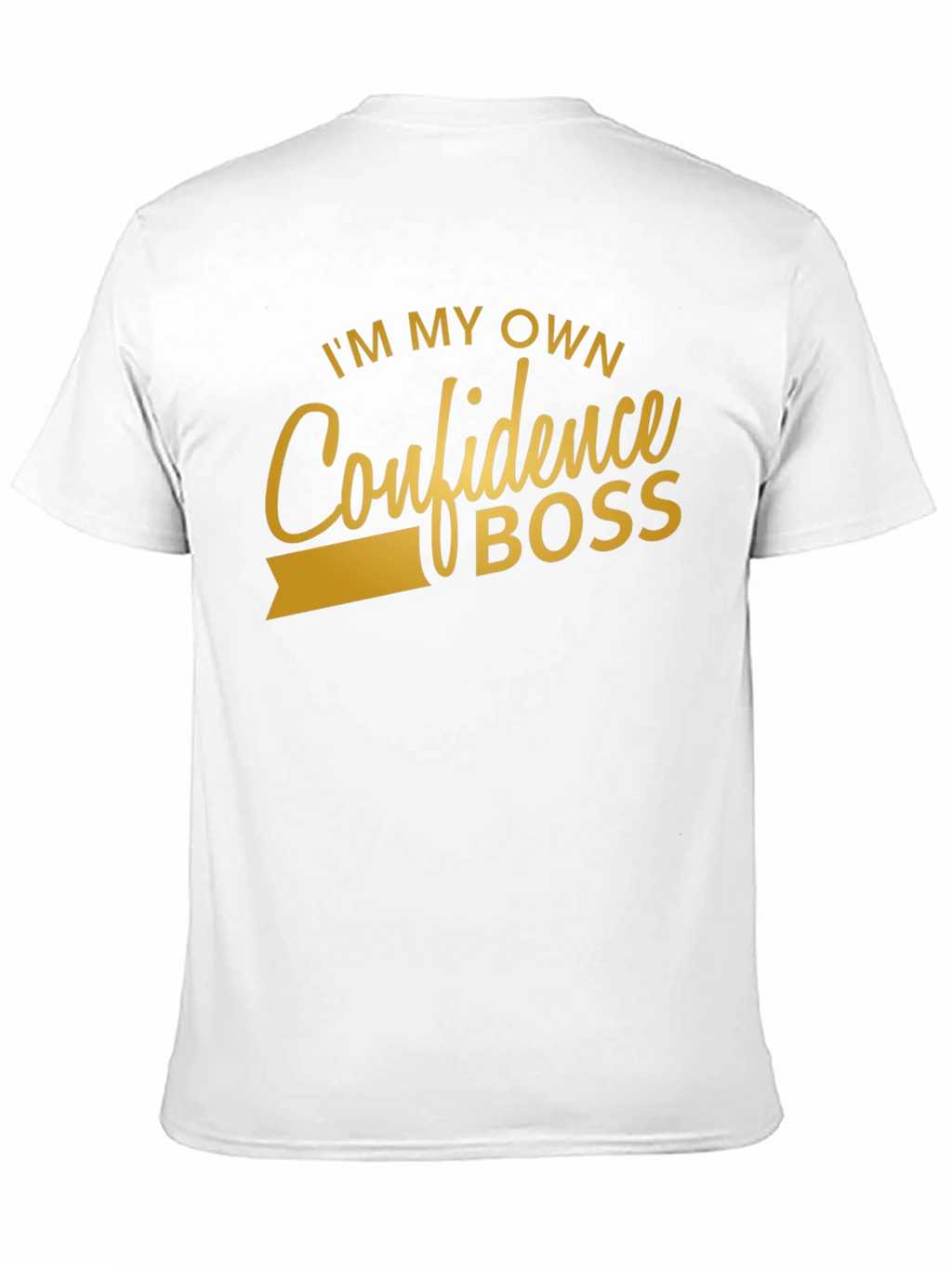 Confidence Boss Black T-Shirt