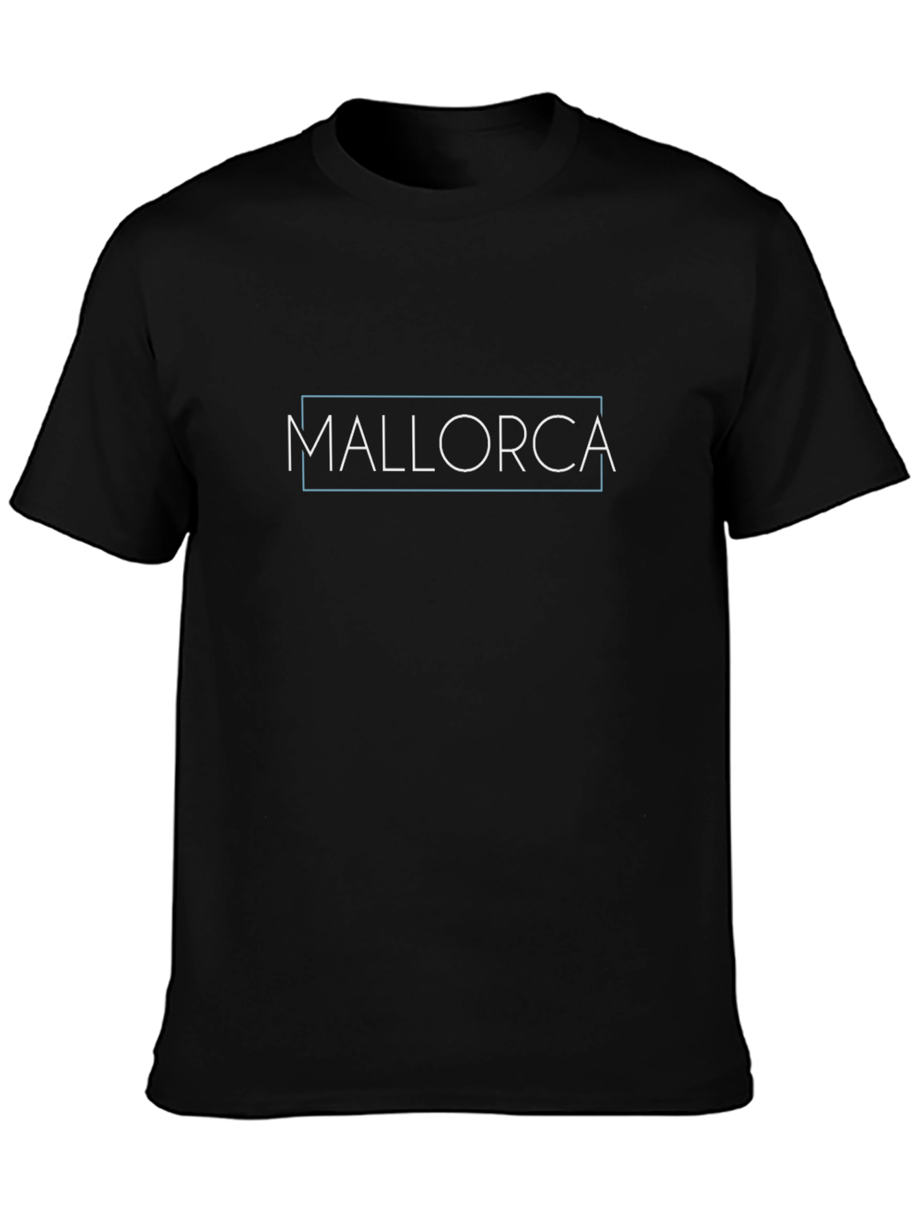 Mallorca Graphic Tee - Stylish Black T-Shirt
