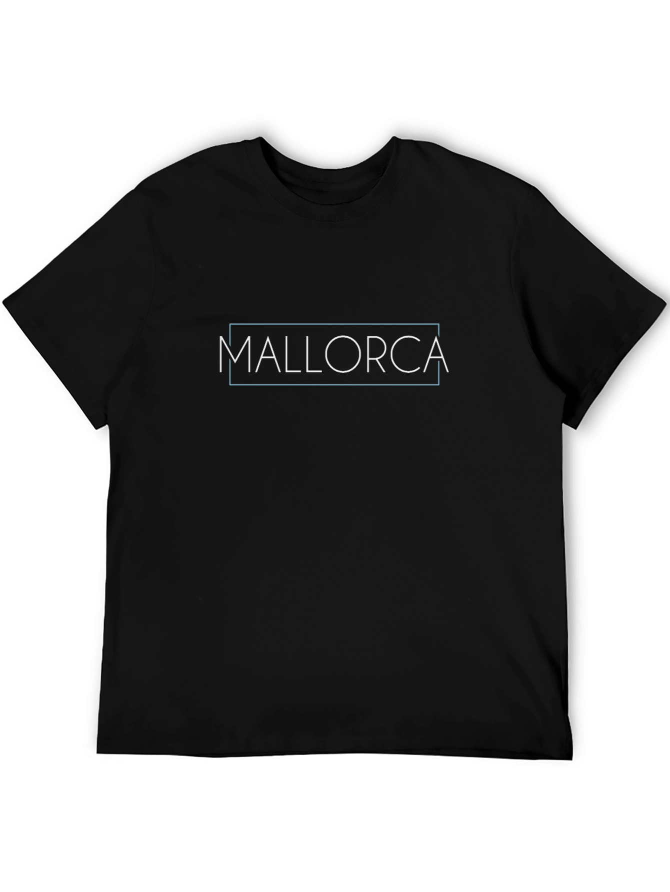 Mallorca Graphic Tee - Stylish Black T-Shirt