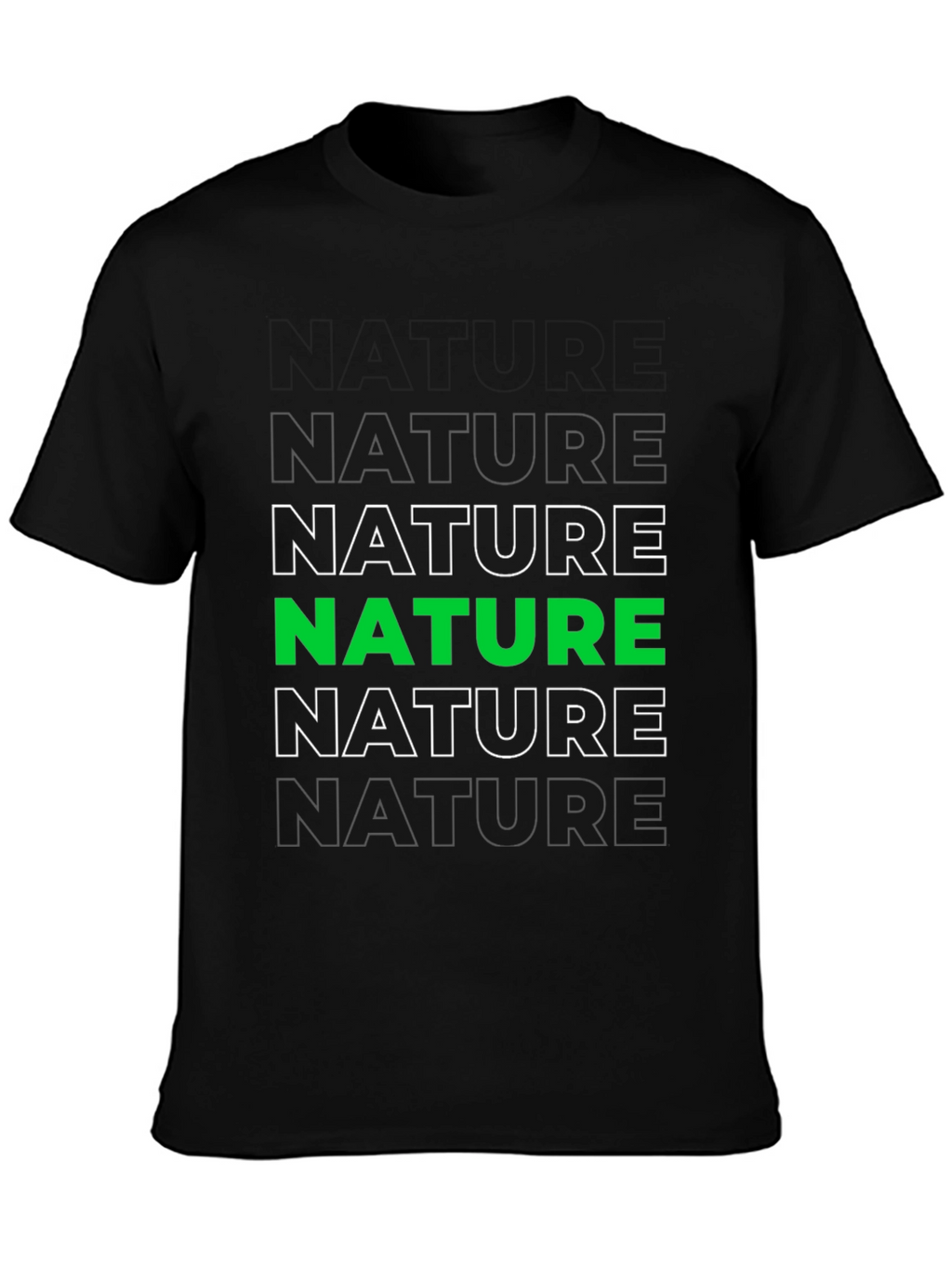 Nature Graphic Tee - Eco-Friendly Fashion